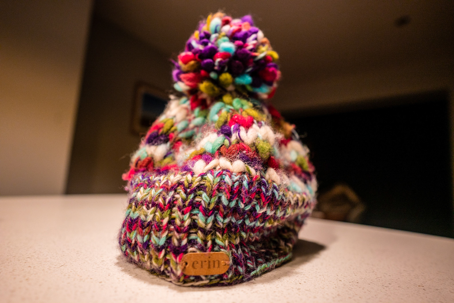 Time to get the hat out today for our walk - Winter is coming