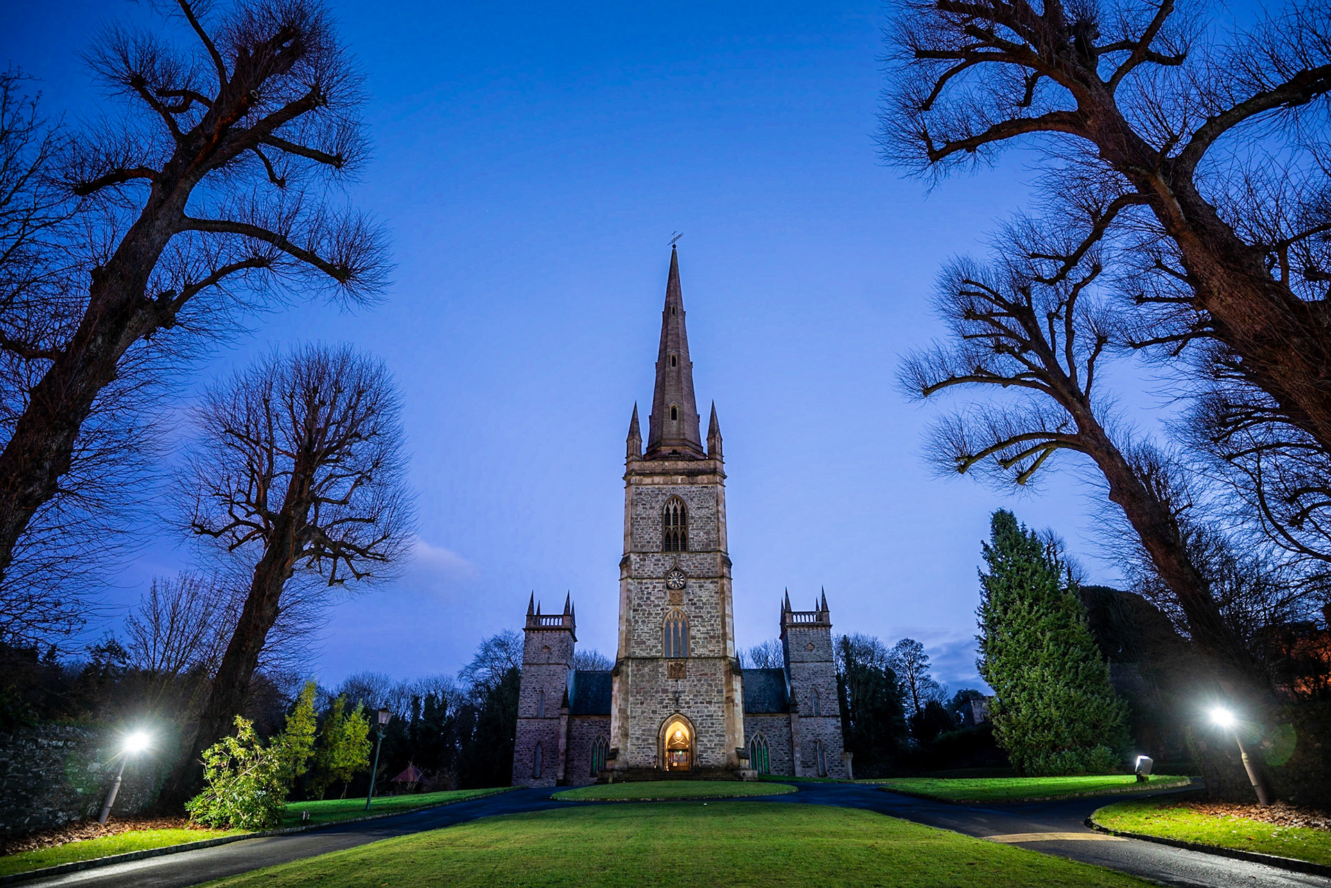 Out to Hillsborough today to photograph this church. We went inside and a little mouse come to welcome us.