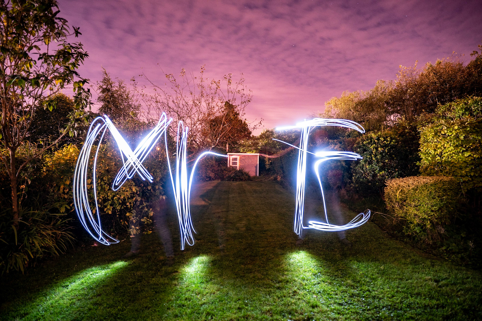 Some light painting tonight
