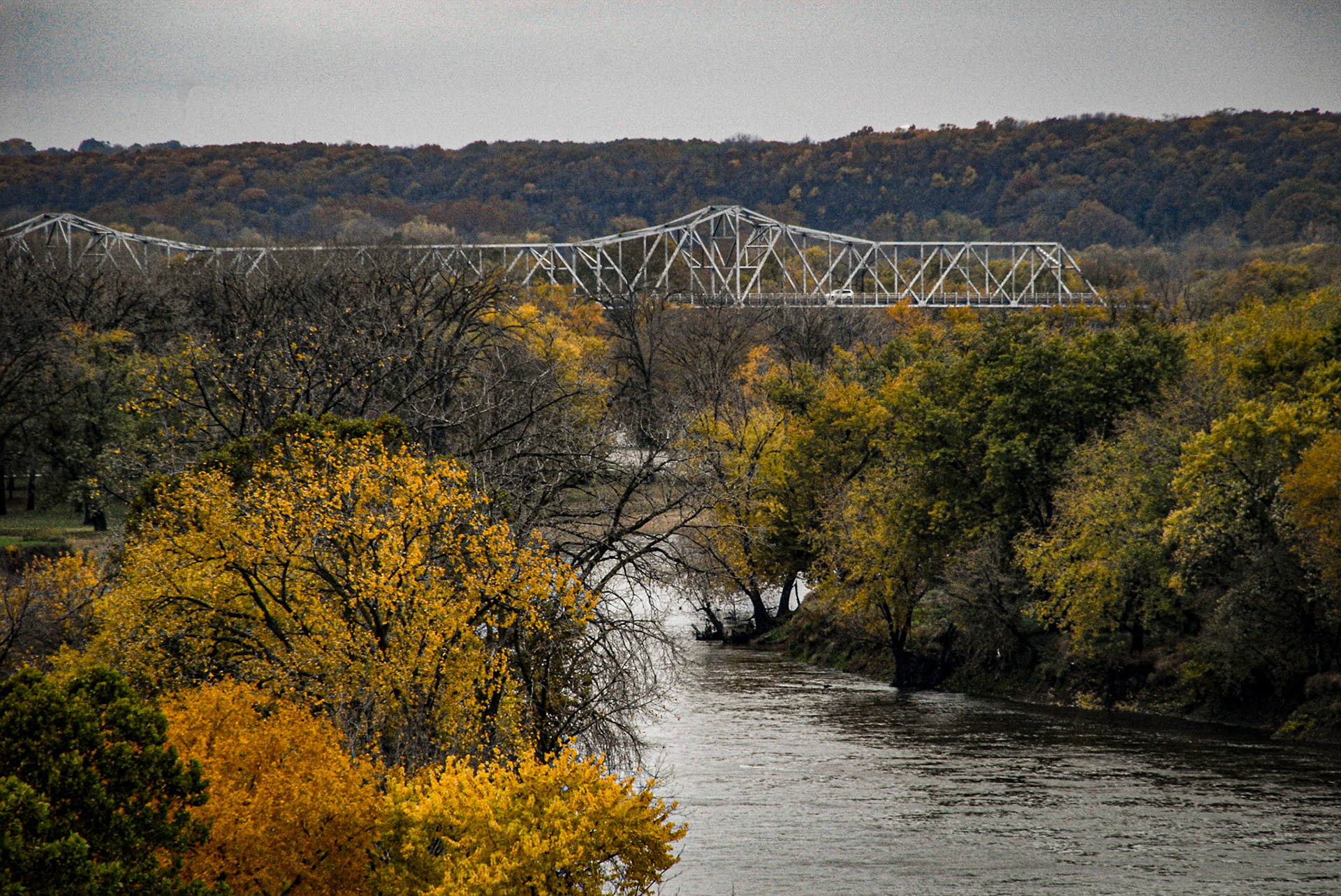 Steel Bridge - Utica IL - soon to be gone, August 2020