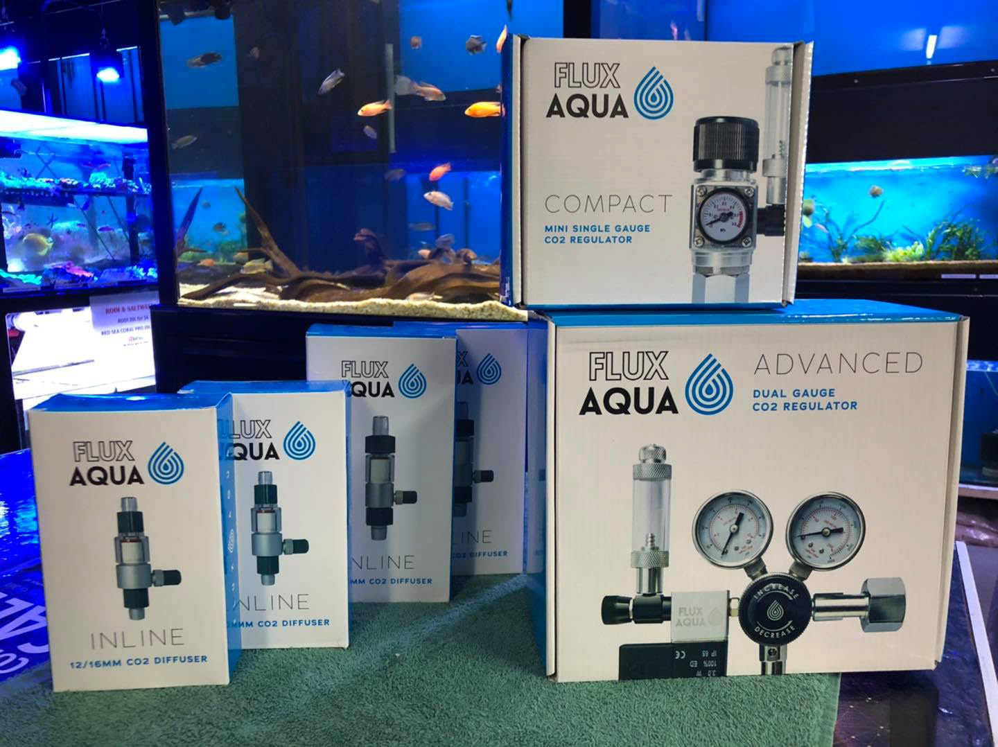 Flux Aqua Packaging Design