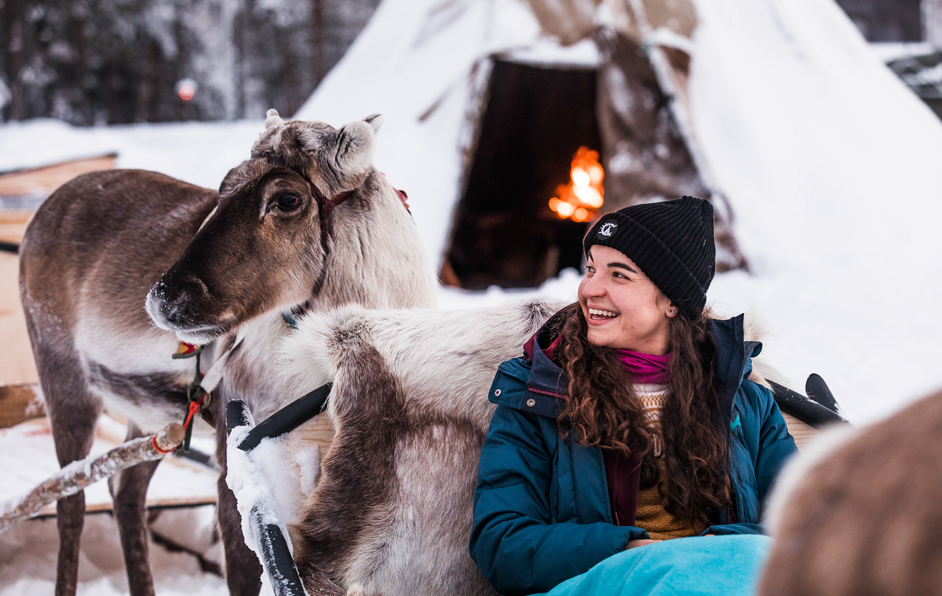 Aurora Village Winter 2019 Ivalo Lapland Finland