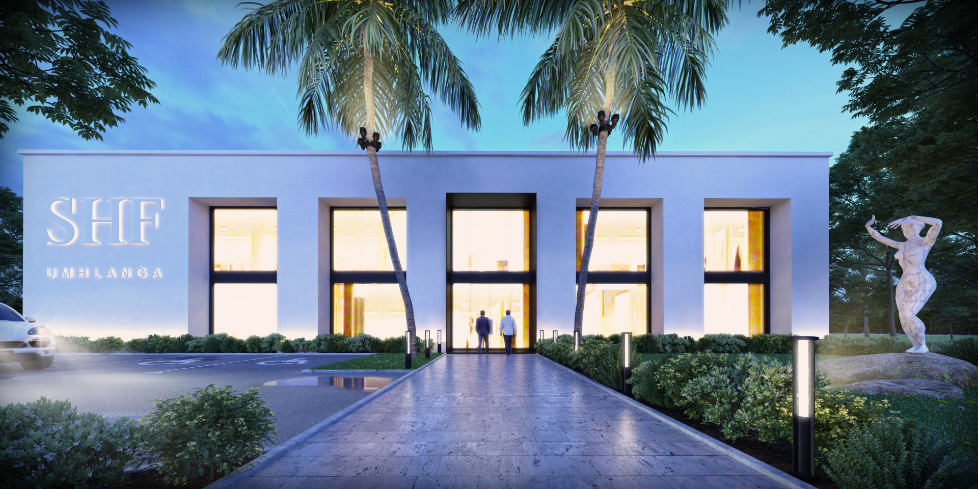 Main entrance to SHF Umhlanga