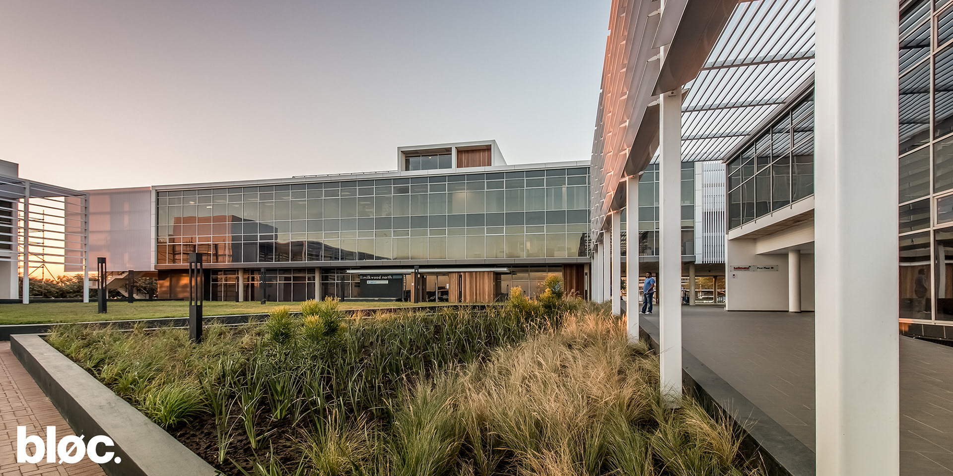 Modern office park on Umhlanga ridge