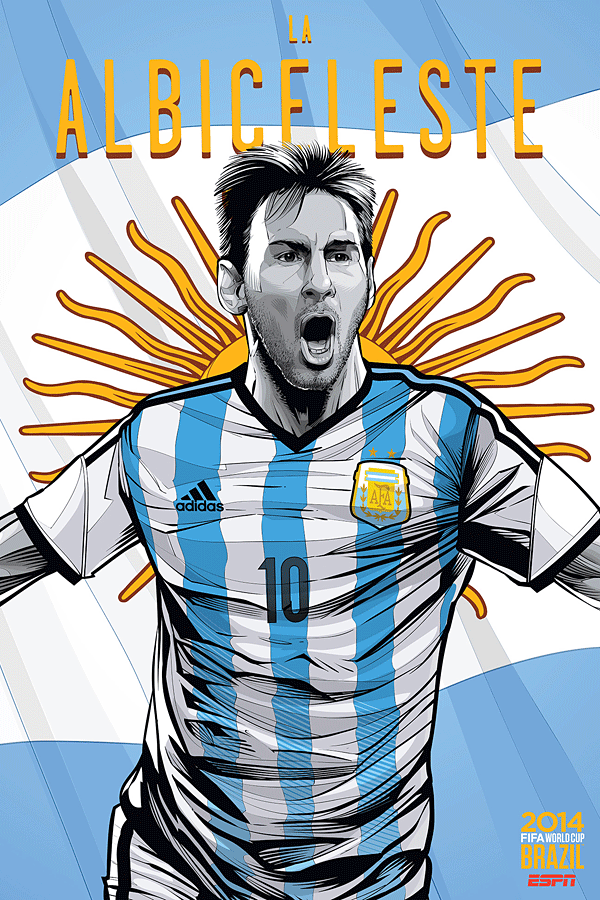 Cristiano Siqueira - 2014 FIFA World Cup Posters