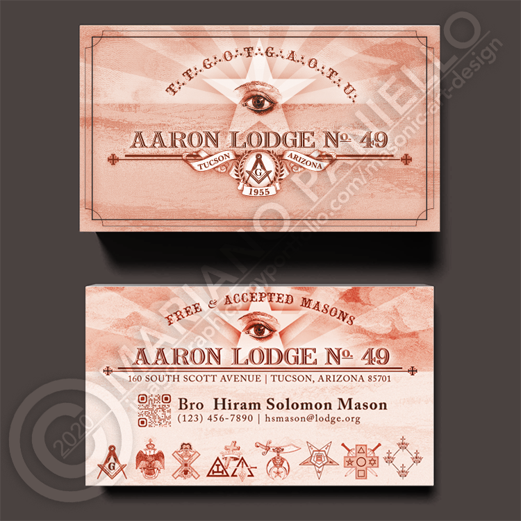 Lodge business cards