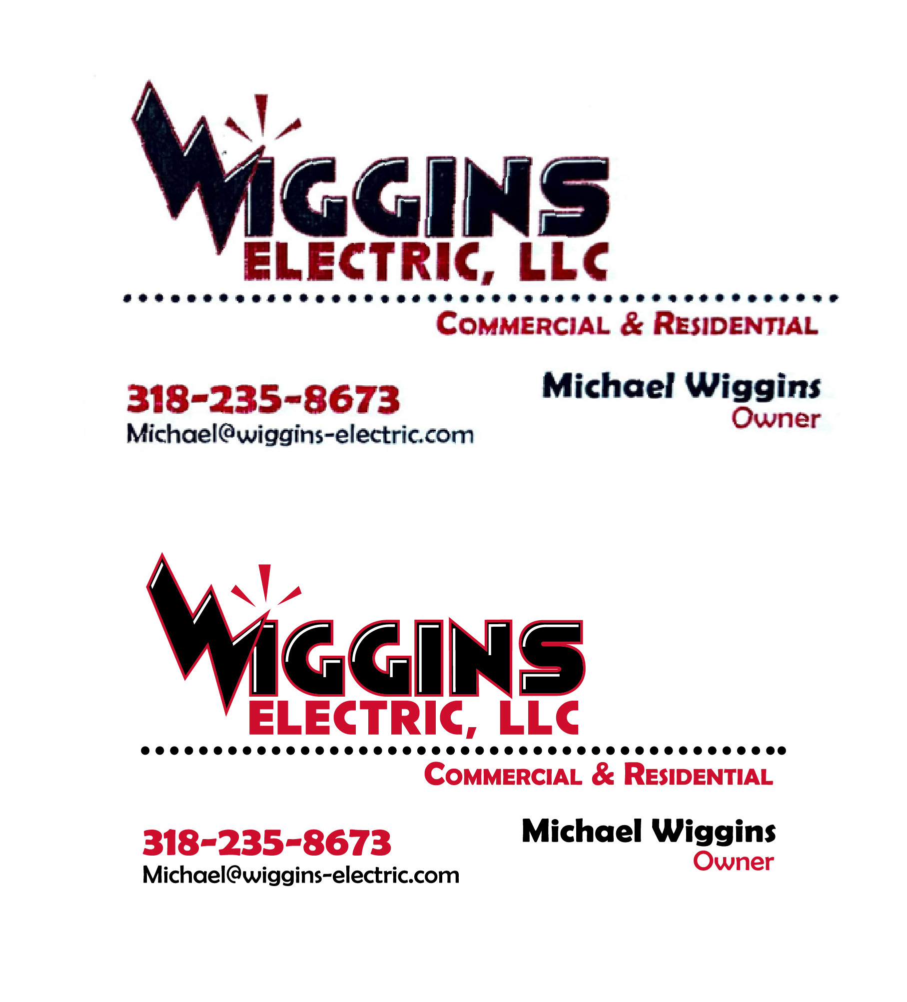 business card vectorized for banner