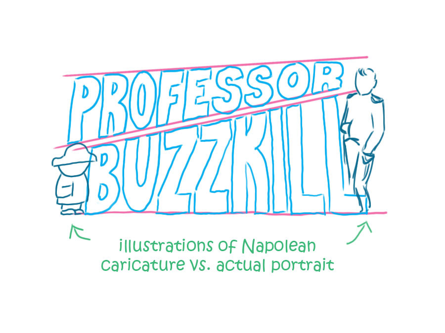 Professor Buzzkill sketch 1