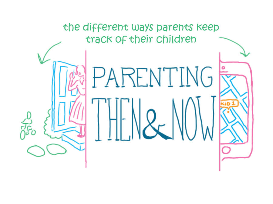 Parenting Then & Now sketch 3