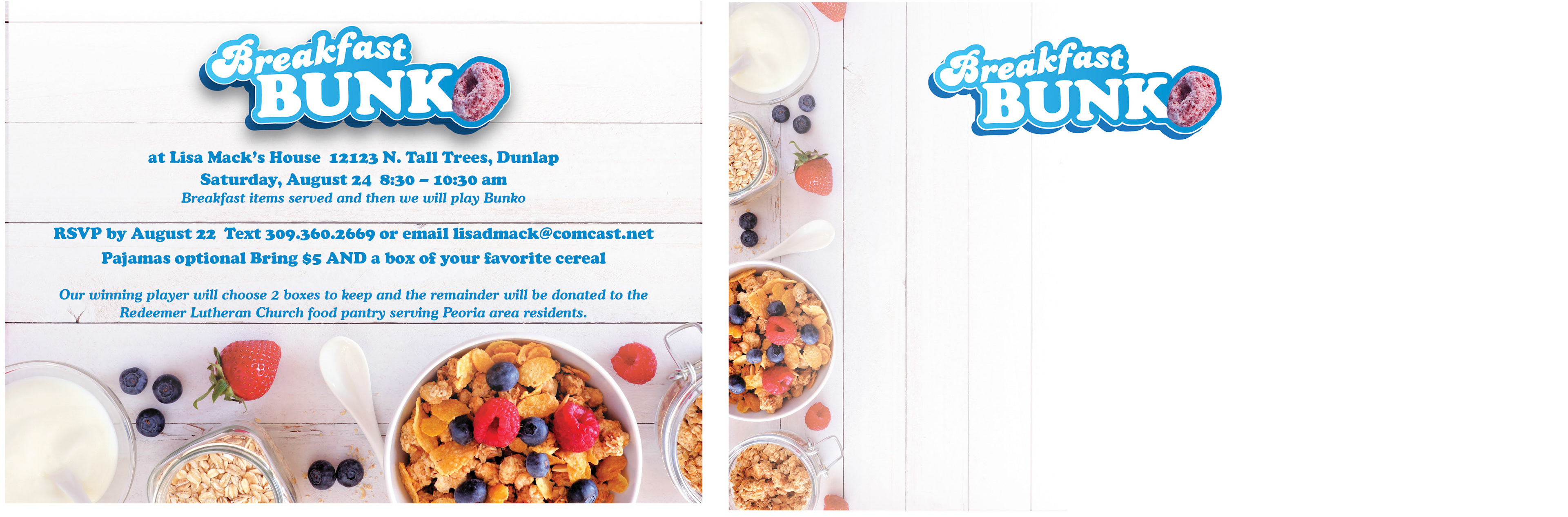 301514 Lisa Mack - Bunko Card