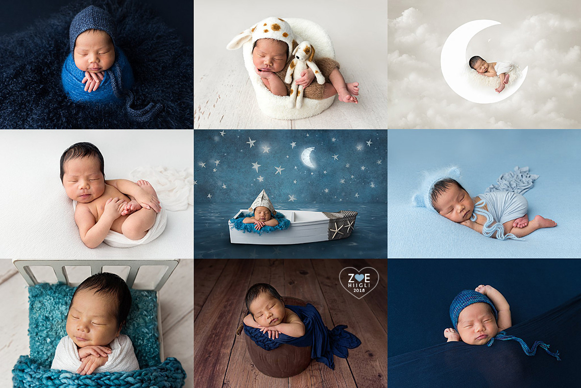 NYC Newborn Photographer Photography Studio Westchester New York City ~ Zoe Hiigli Studio ~ Alex 15 days Old