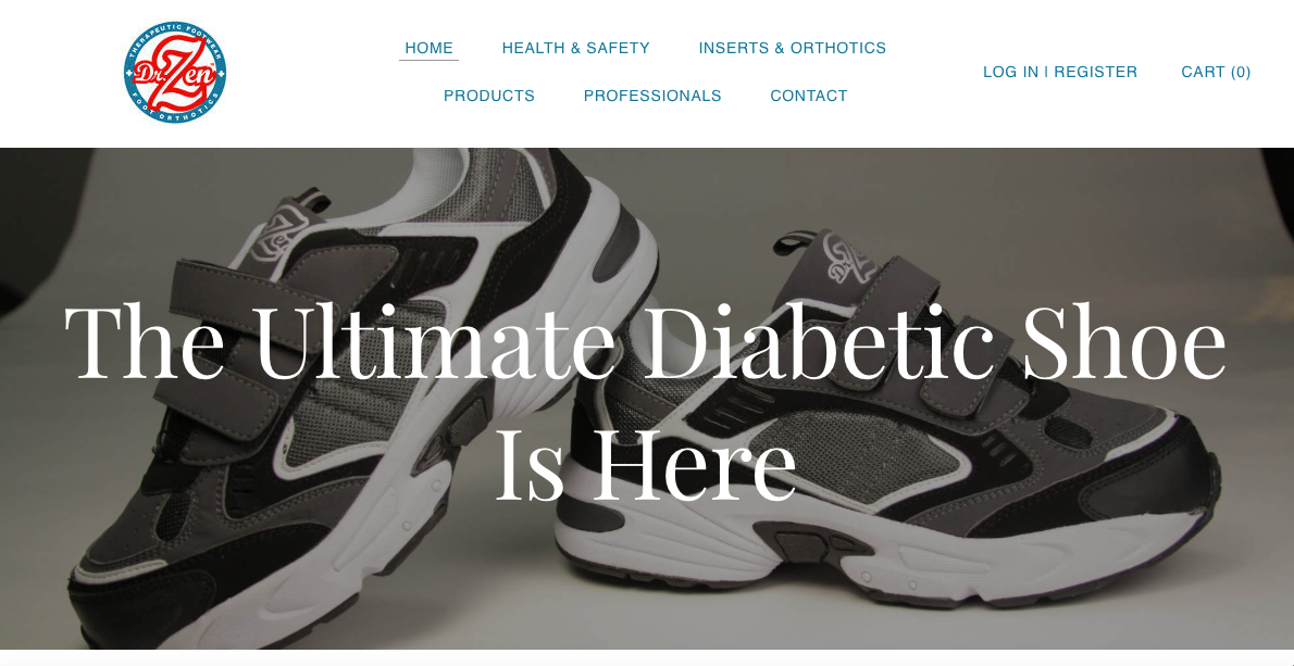 Dr. Zen diabetic shoes online store