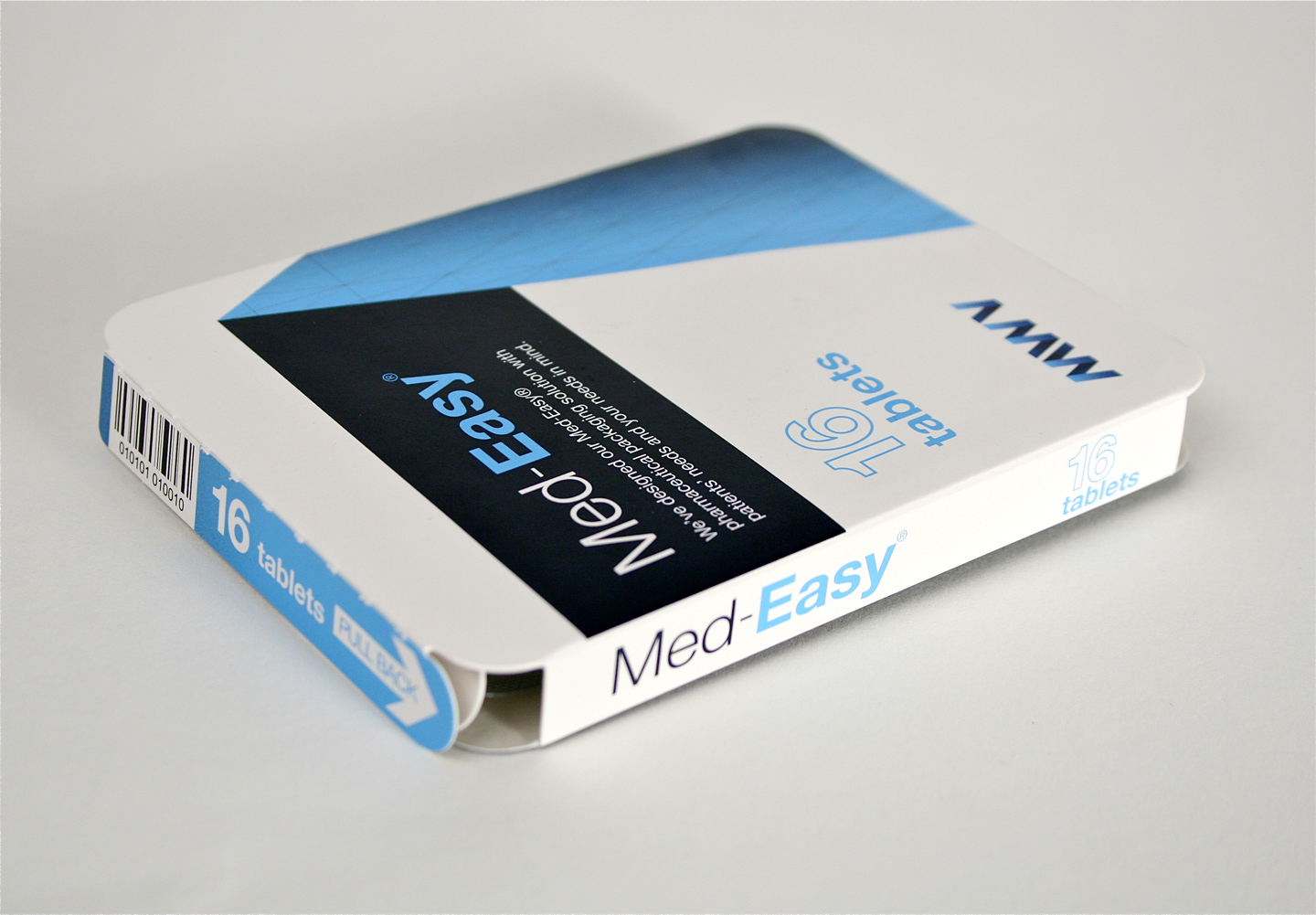 MWV Branded Prescription Package Sample