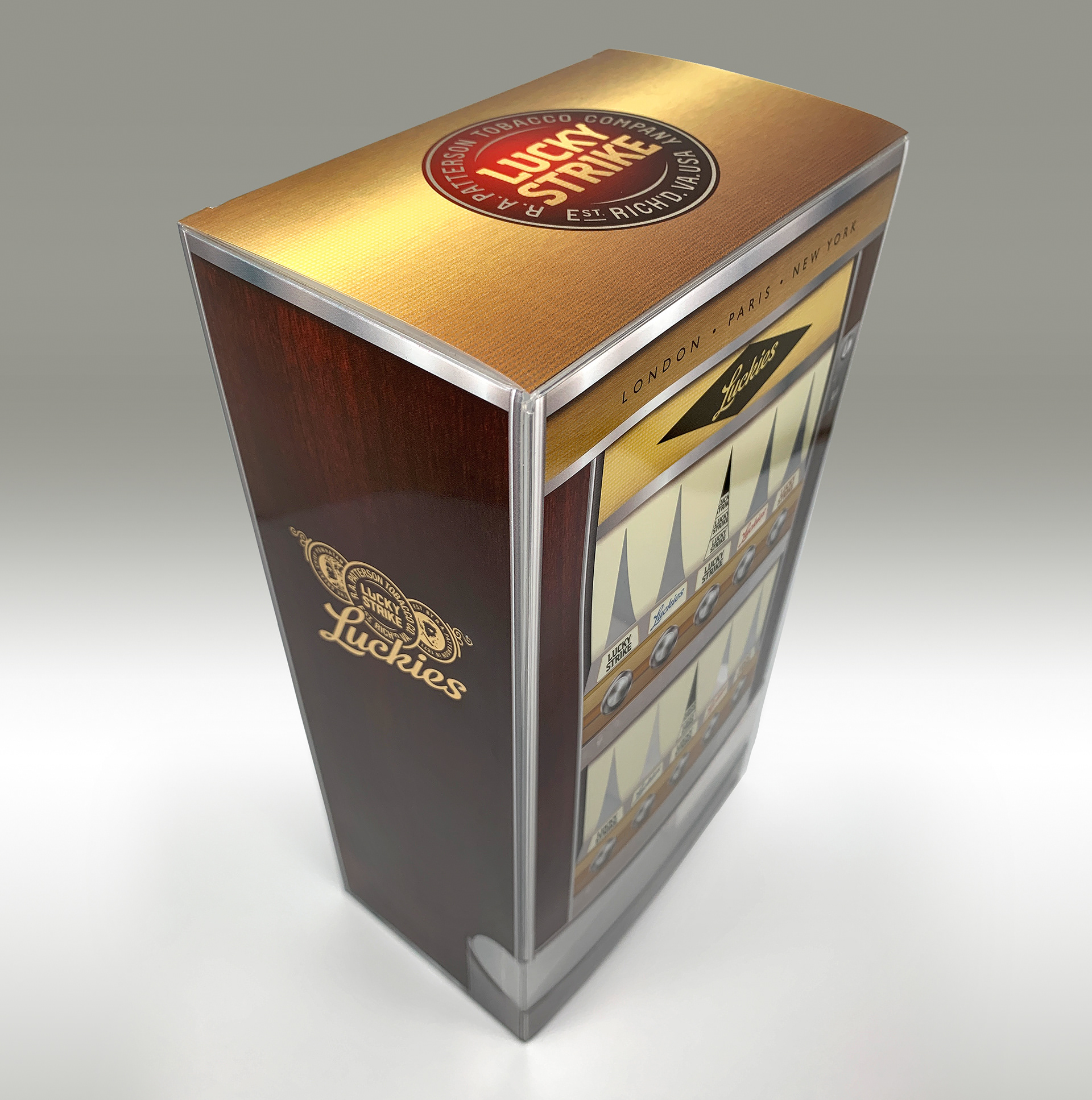 BAT Lucky Strike Vending Machine Carton