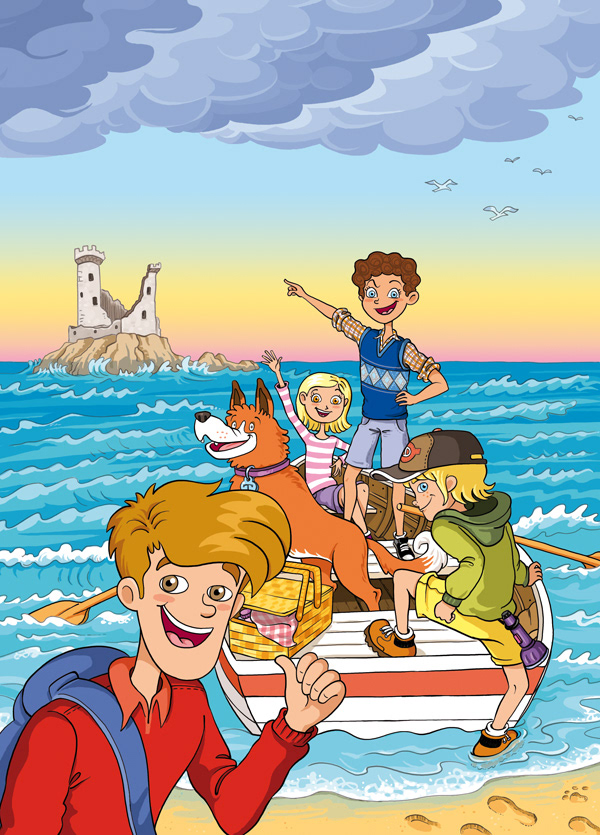 Alins illustration - The Famous Five (part I) Alins illustration - The Famous Five (part I)