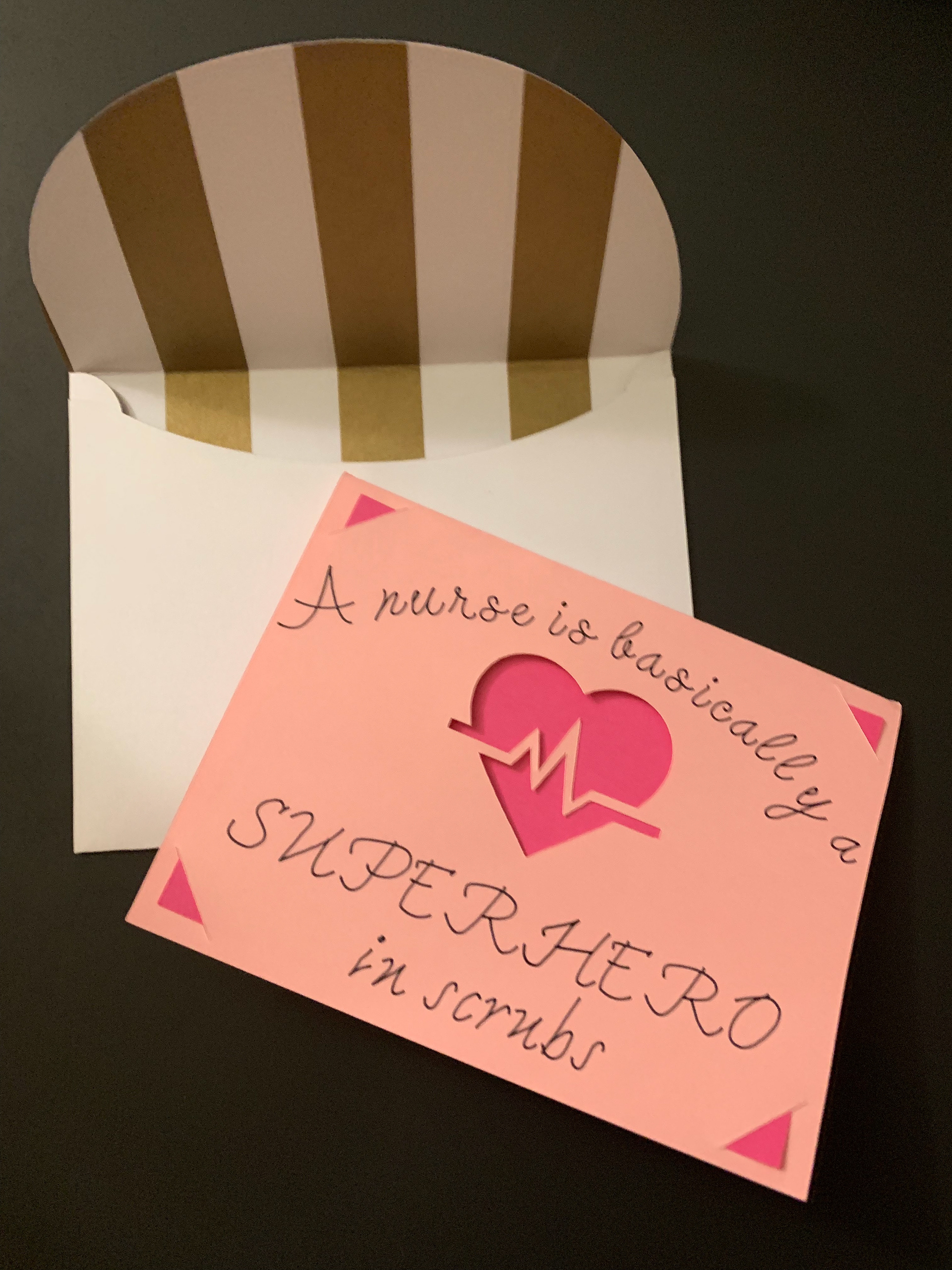 Nurse Appreciation Card - Blank Inside