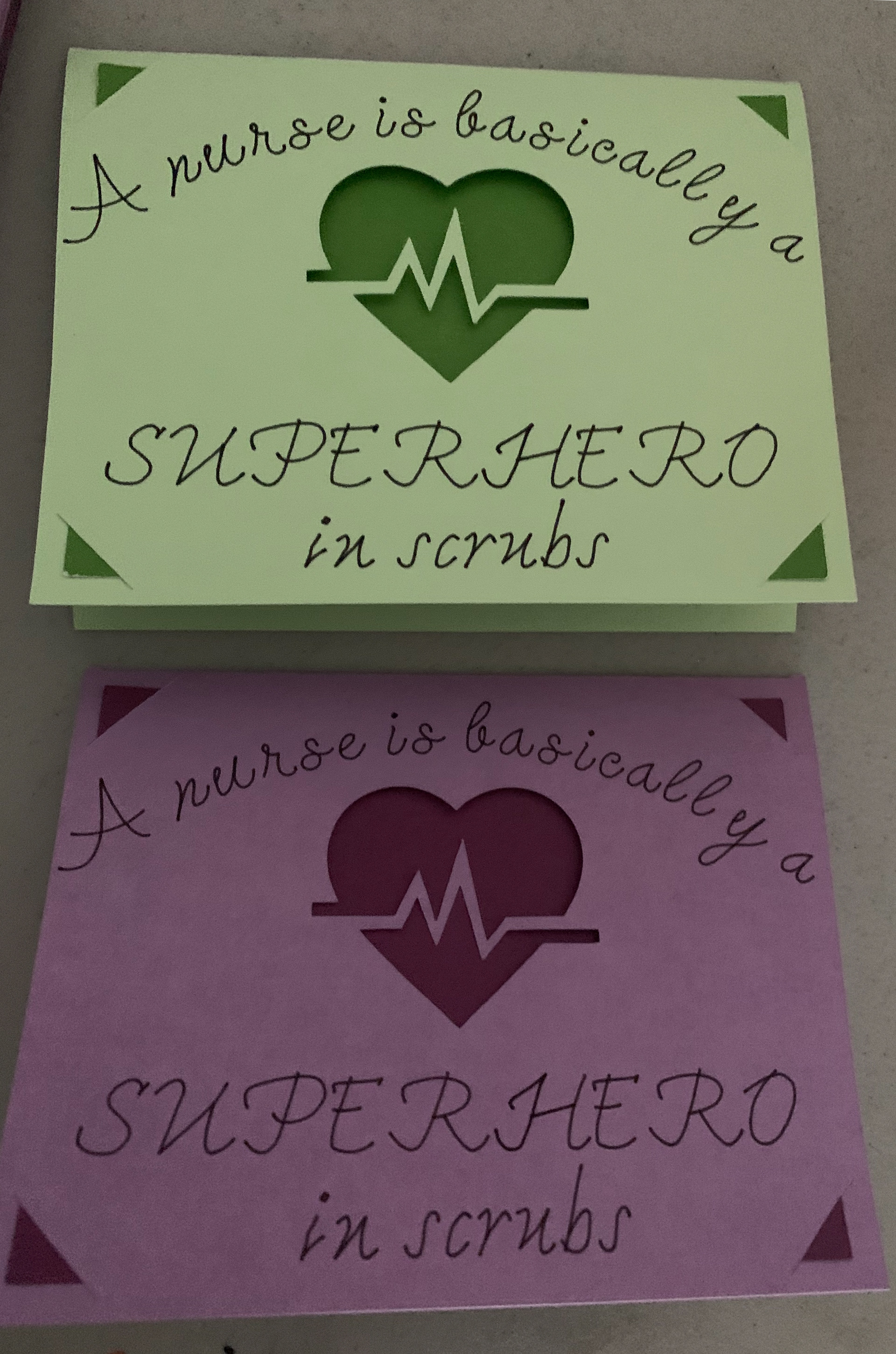 Nurse Appretiation Card - Blank Inside