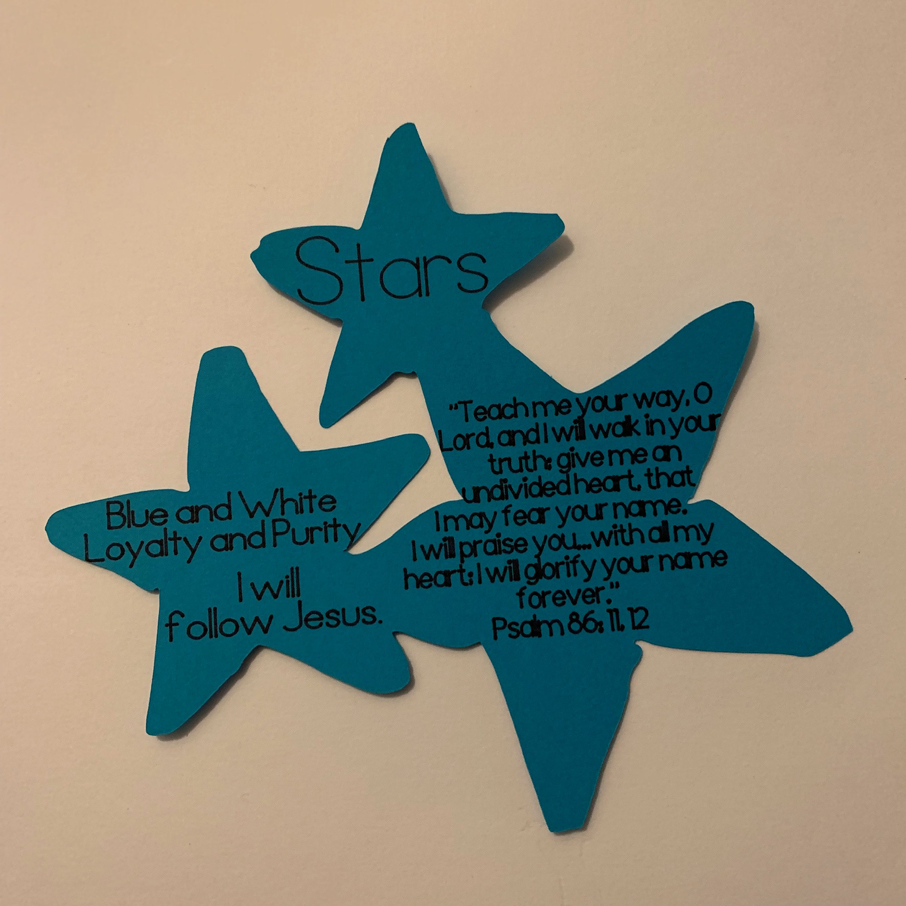 Stars Distinctives Card