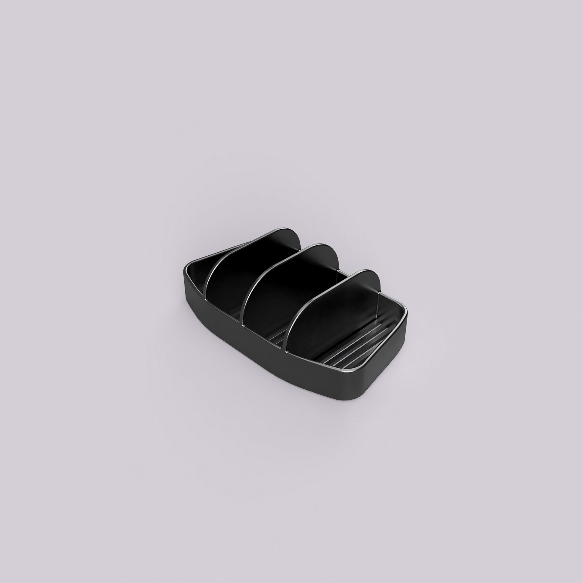 Shower soap dish