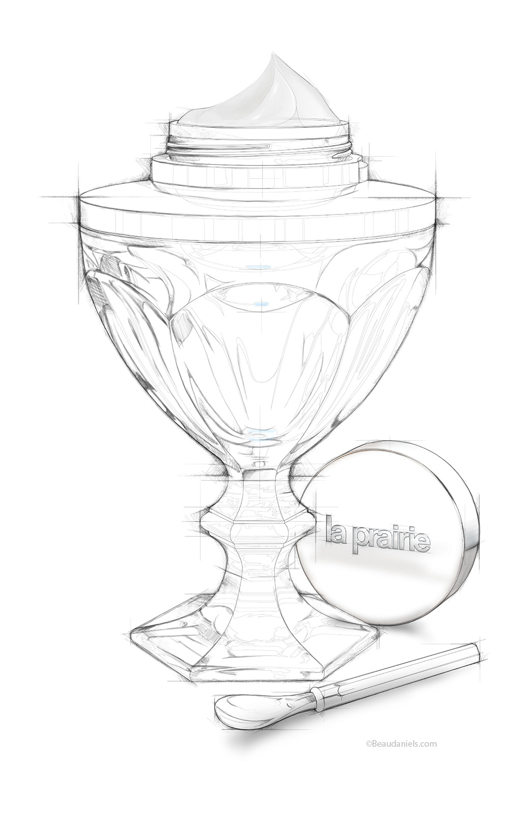 La prairie drawing, I prefered the illustration at this stage,