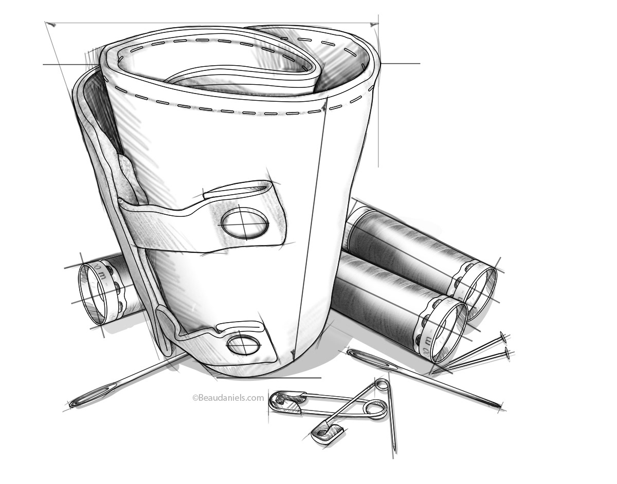 Restoration Hardware, Sewing kit.