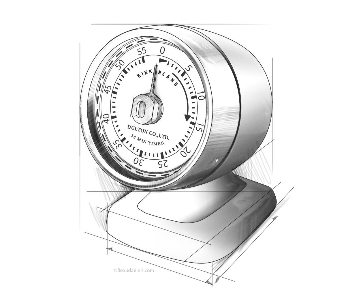 Restoration Hardware, Kitchen timer.