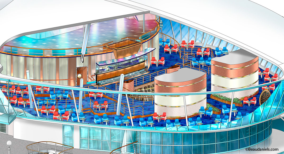 Vision of the Seas, Night club.