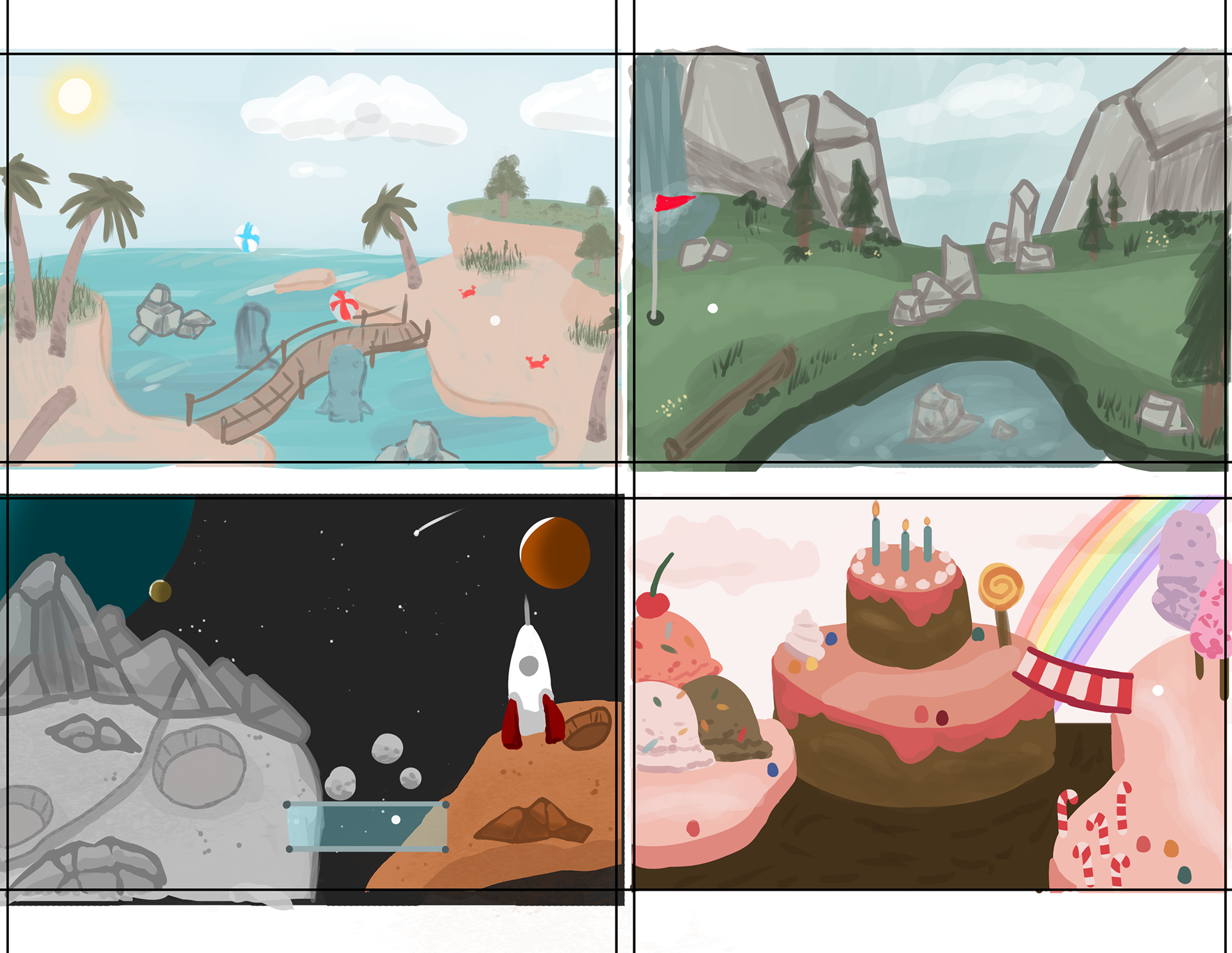 Theme Concept Art