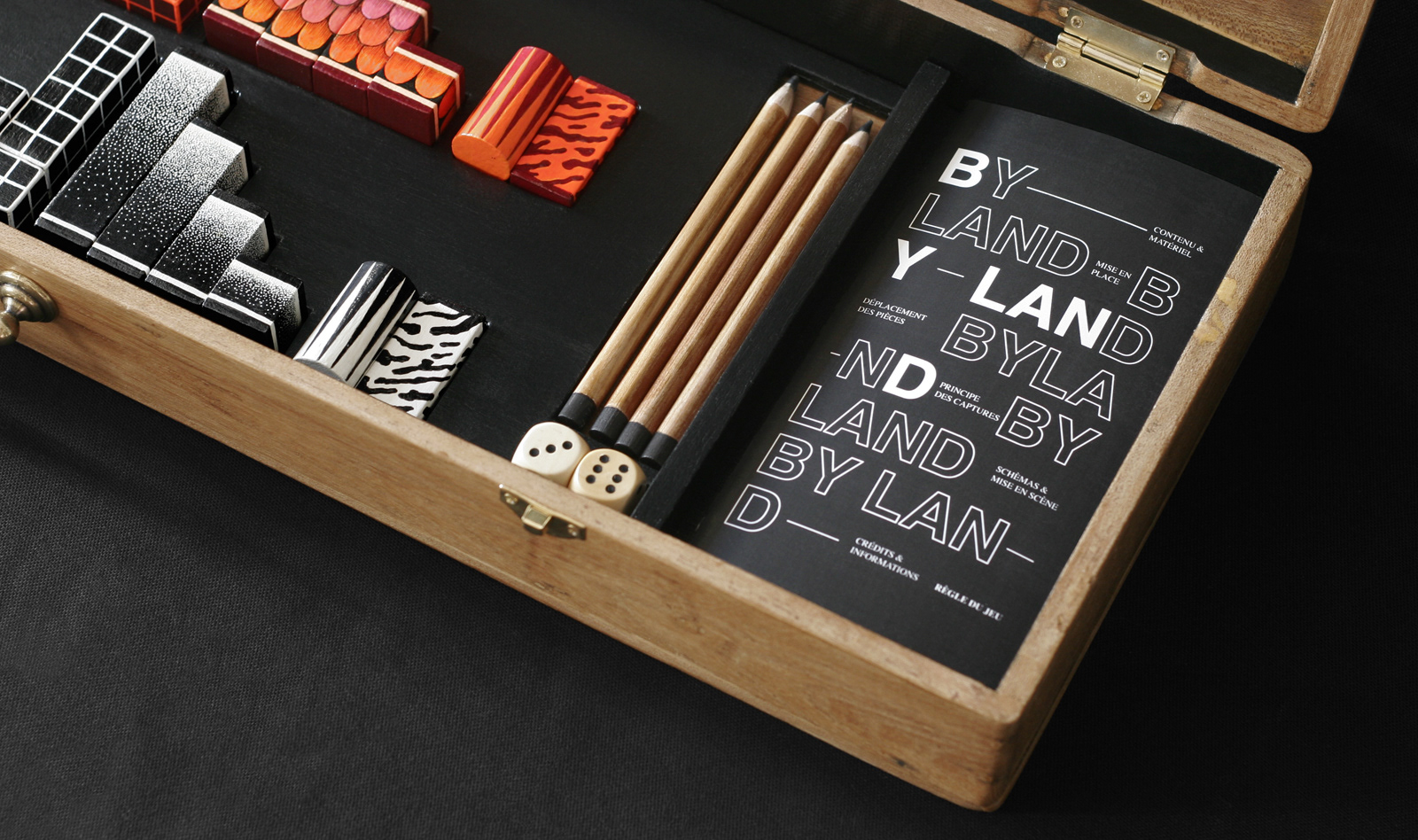 Byland is a strategy & tactics game on a board.