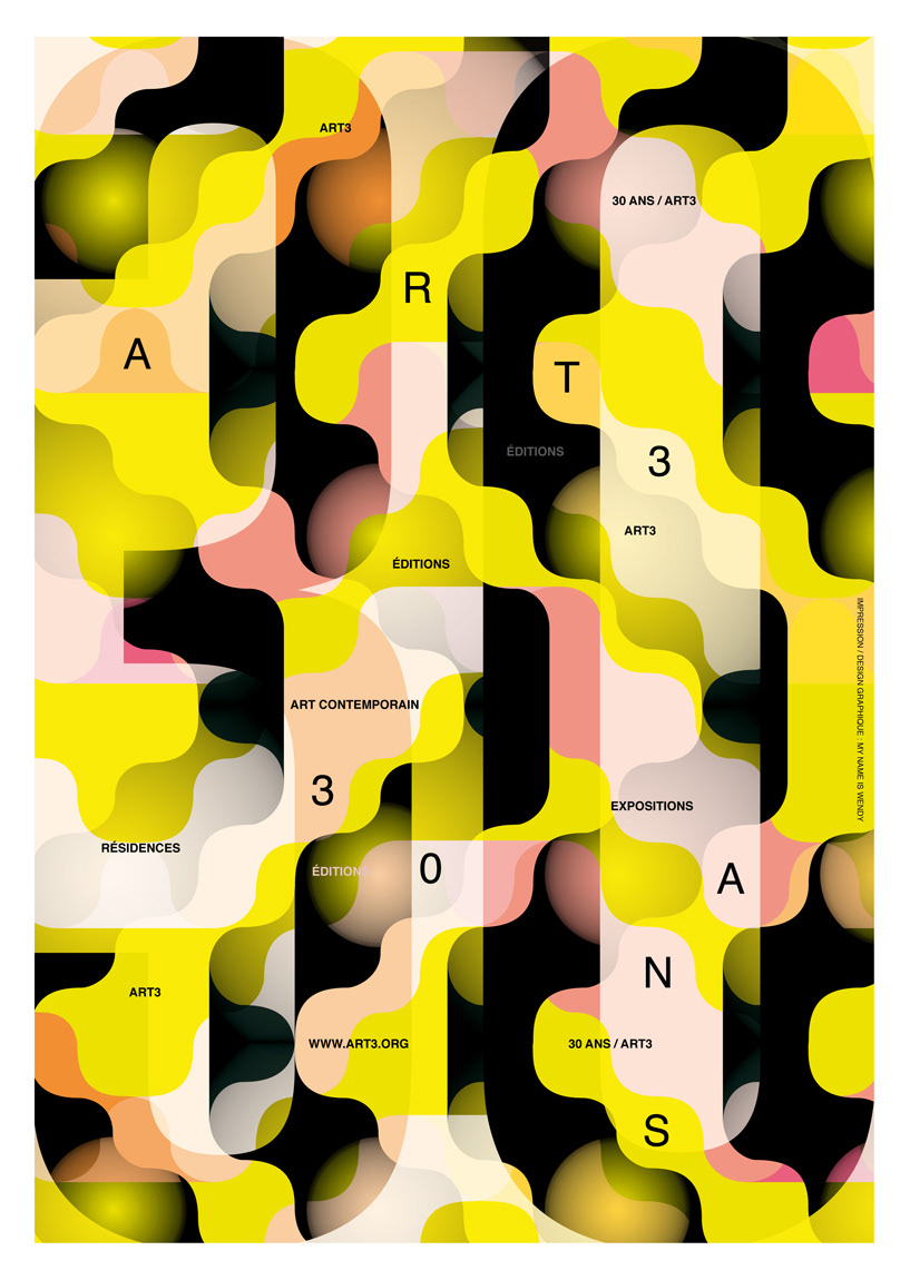 Graphical composition for urban exhibit