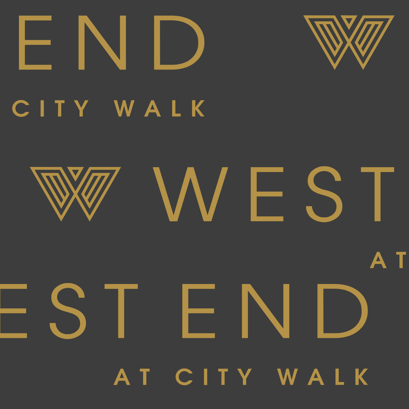 Primary Logo Mark for West End at City Walk (Downtown Fort Myers)