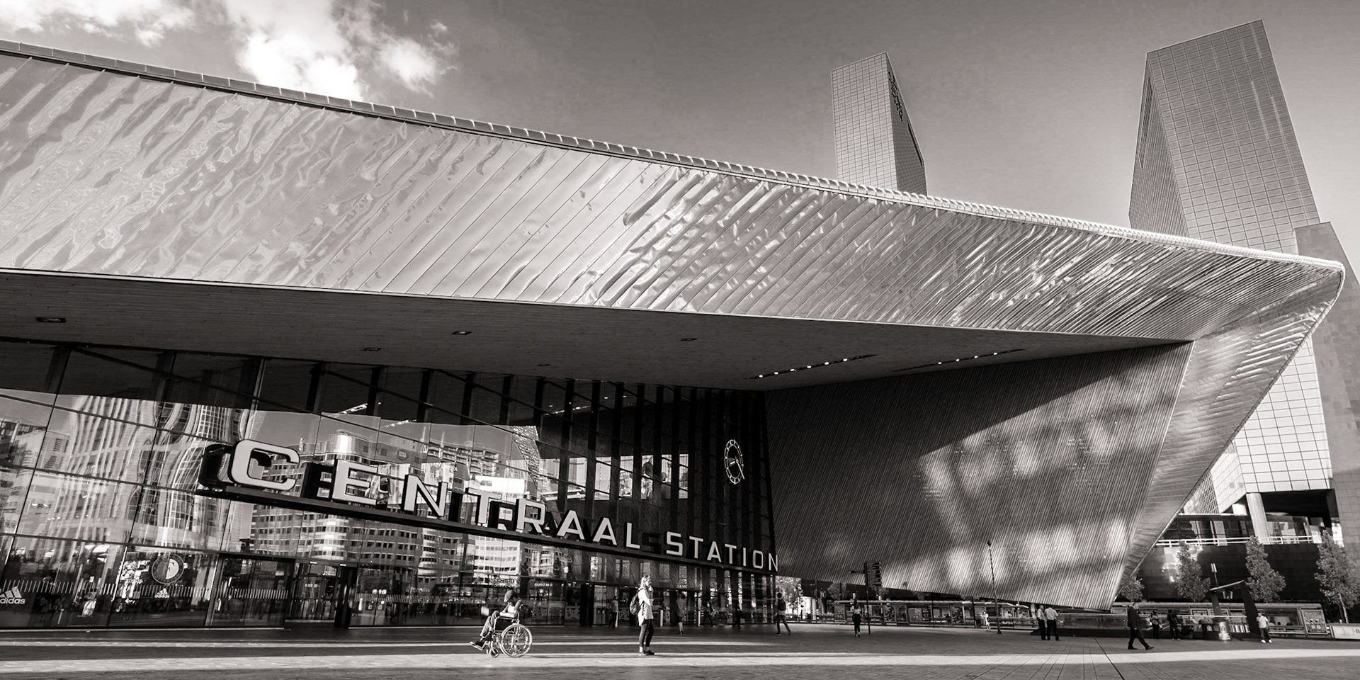 Rotterdam Centraal Station and Delftse Poort