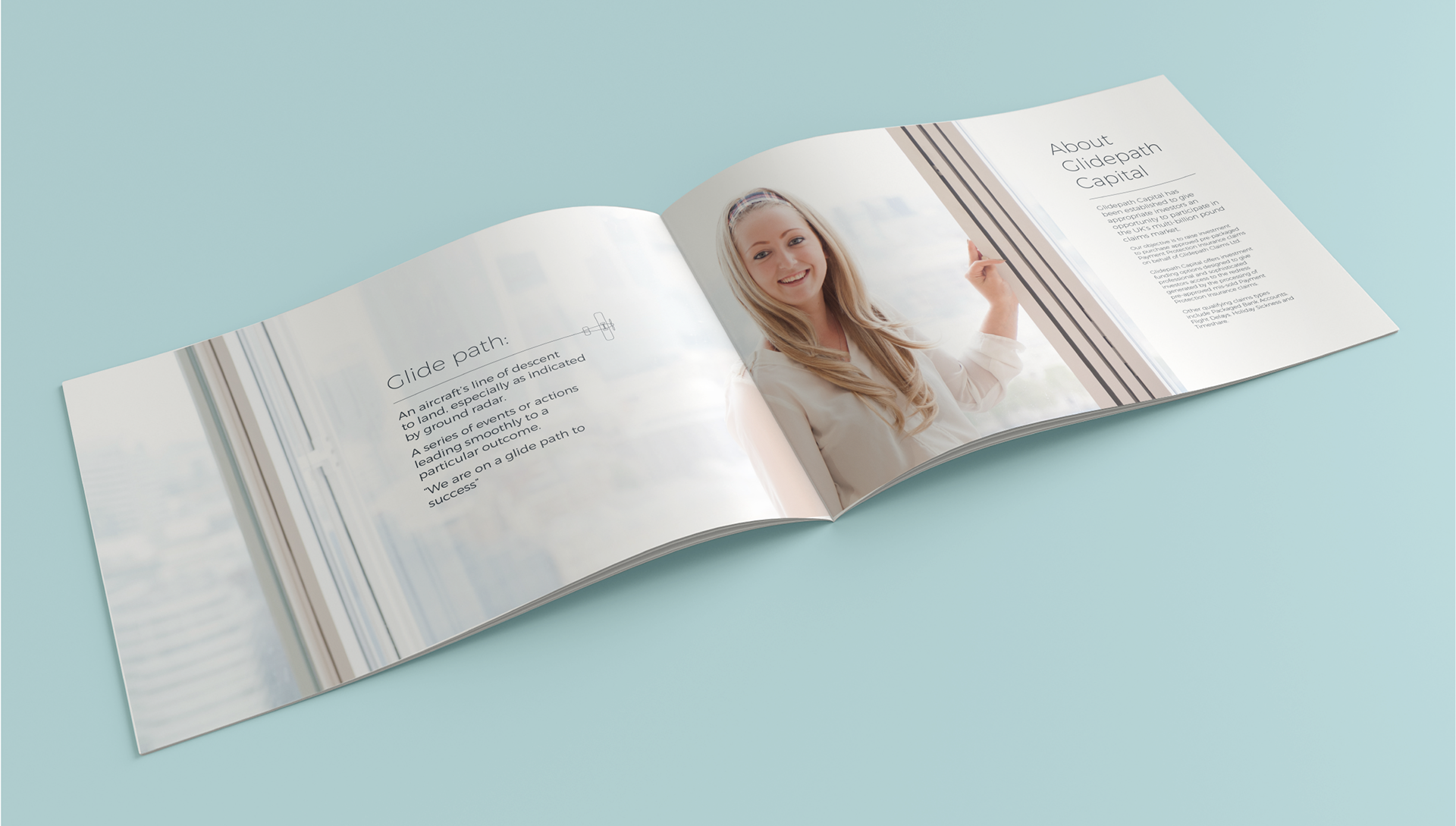Glidepath brochure spread