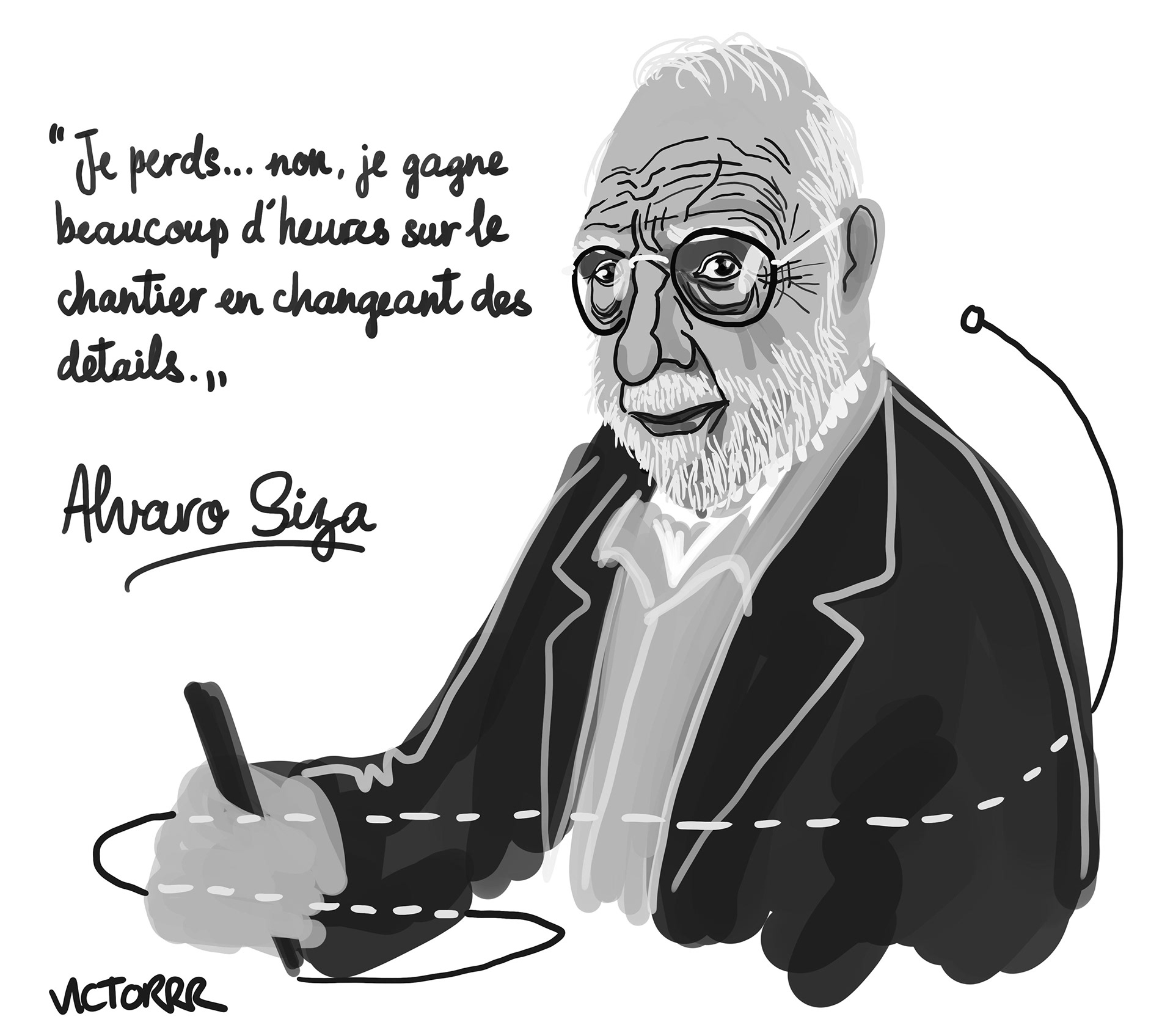 Alvaro Siza - pour AMC (Le Moniteur)