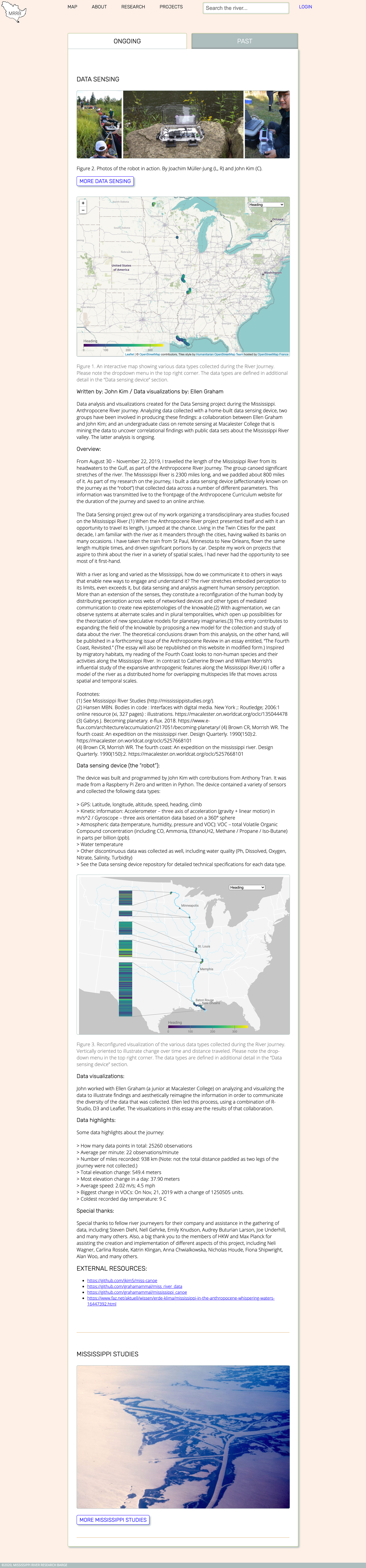 Data Sensing Project Expanded View