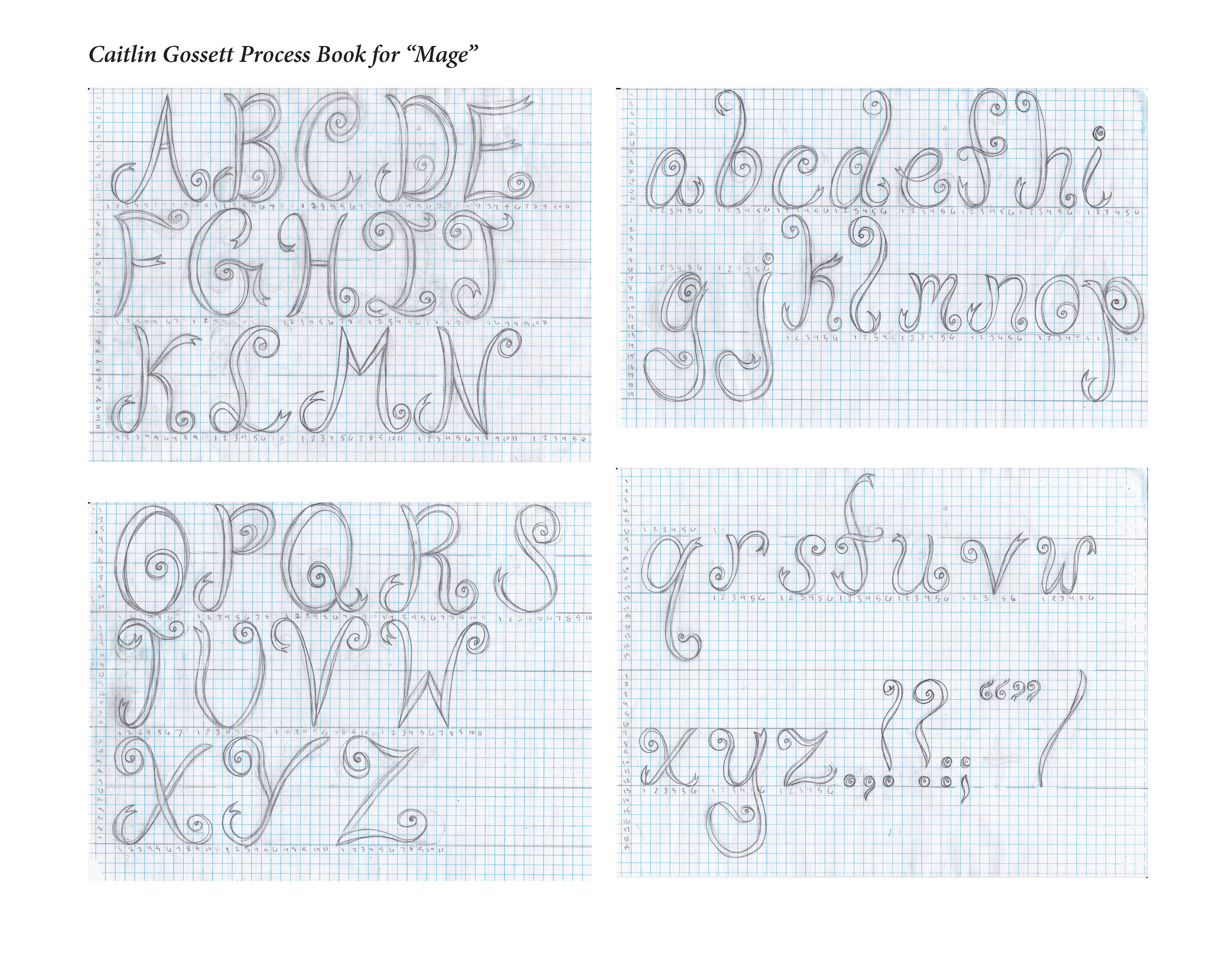 Shane Prine - Student Graphic Design: Process Example