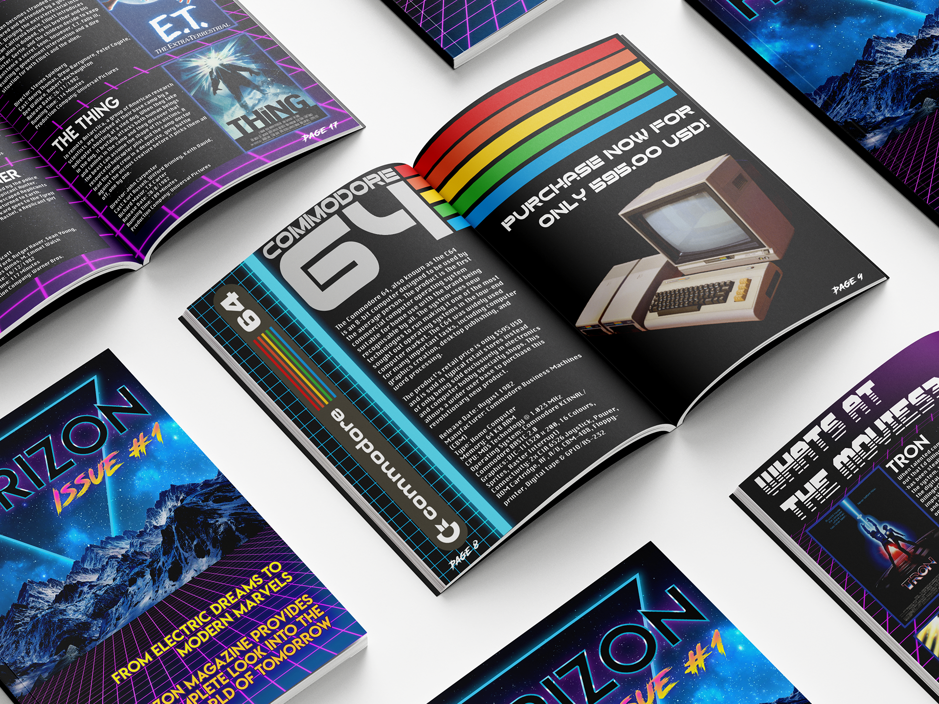 Horizon Magazine Mockup
