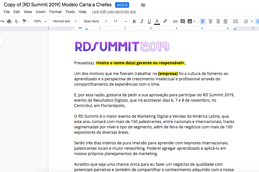 Carta a Chefes