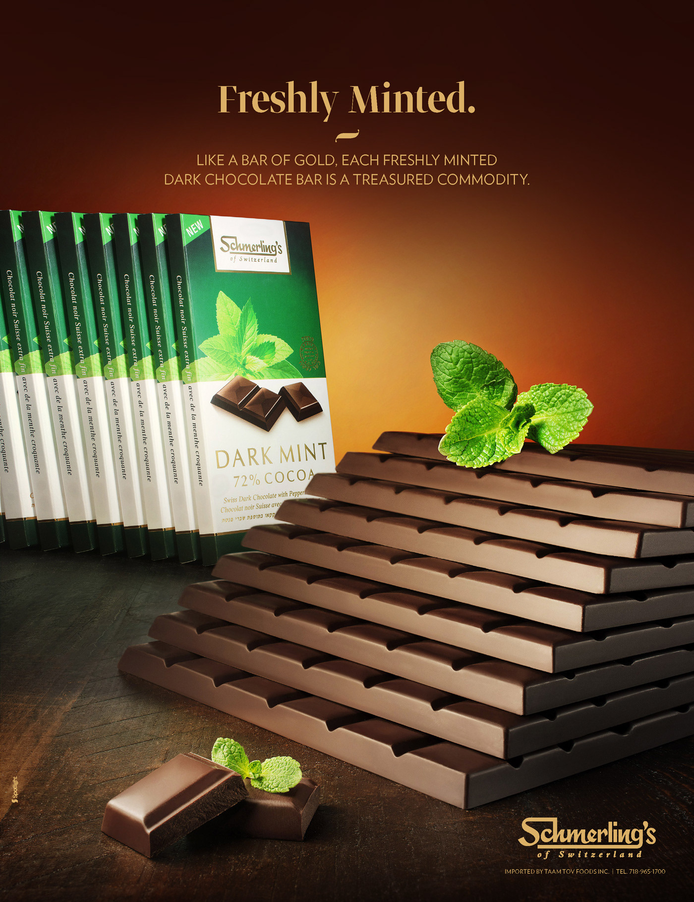 Spotlight Design Schmerling's Chocolate Ad Campaigns