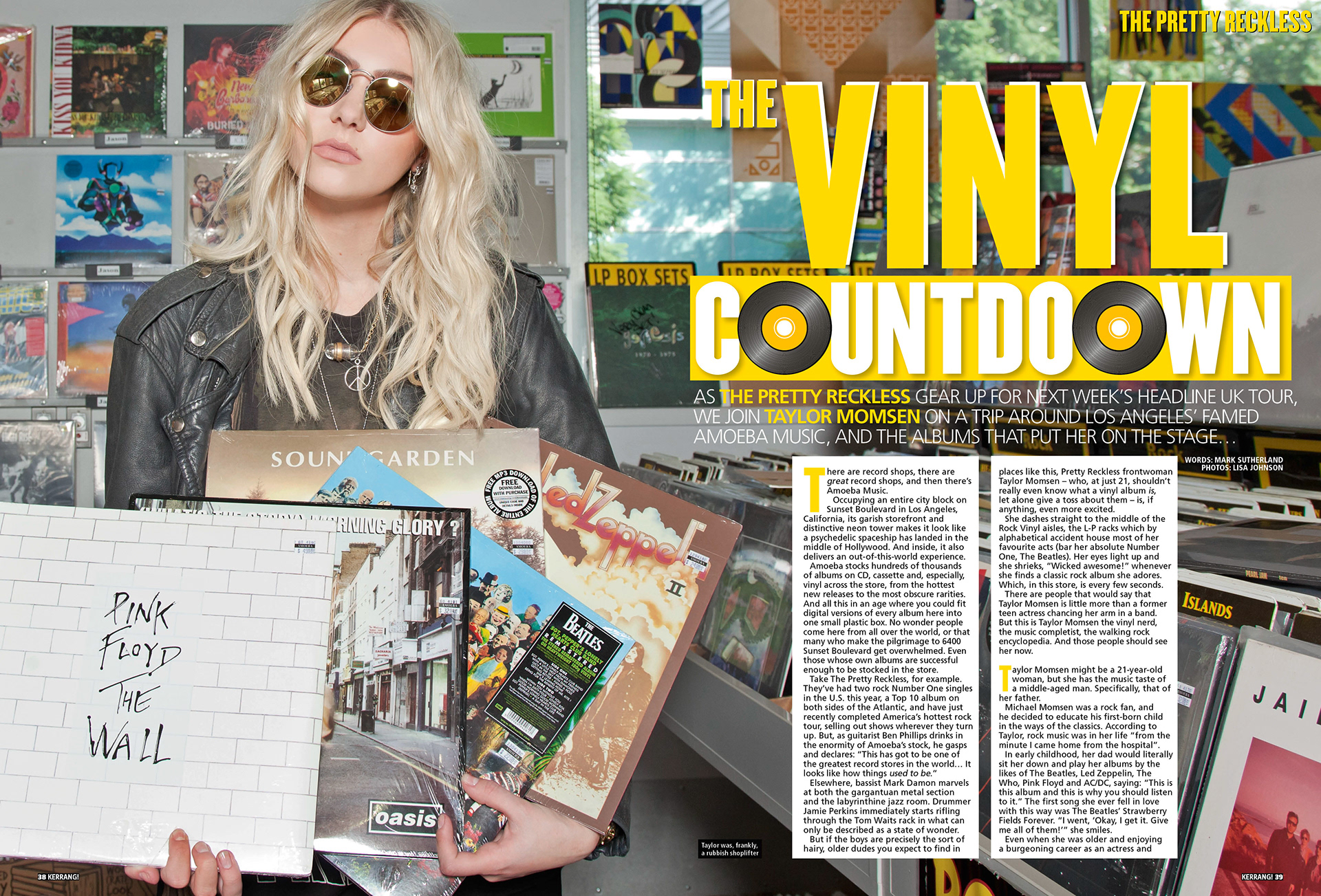 Amanda Lancaster Kerrang