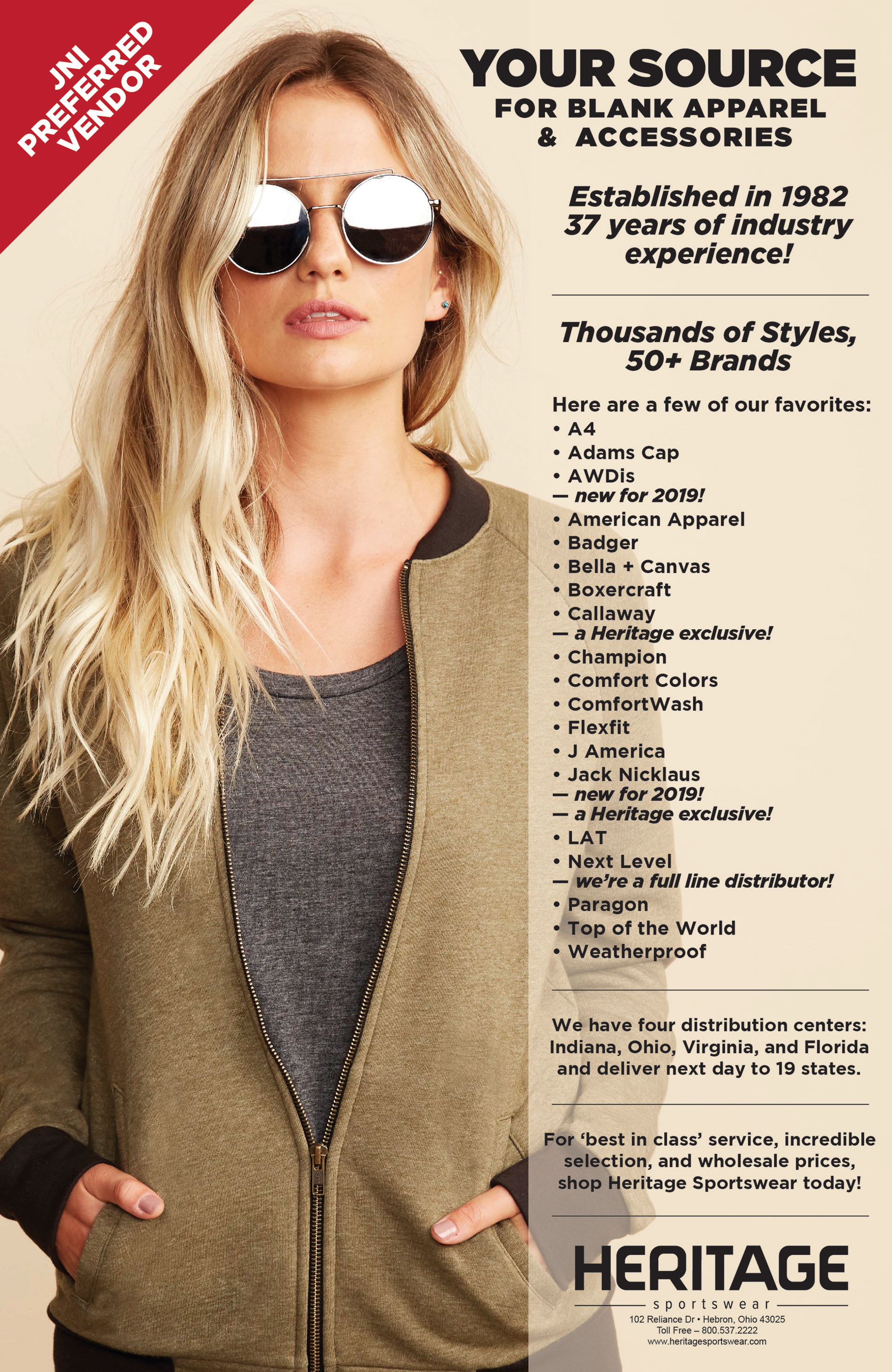 Cate Arthurs Graphic Design Magazine Ad Heritage Sportswear And Jni Cate Arthurs Graphic Design Magazine Ad Heritage Sportswear And Jni