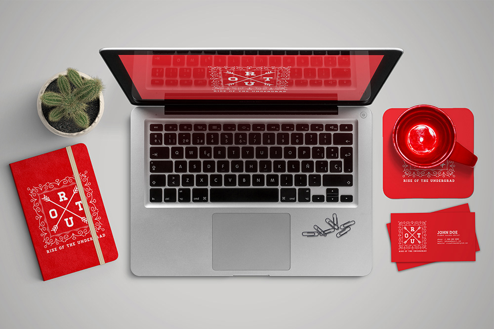 Rise of the Undergrad // Logo + Brand Identity + Web Design