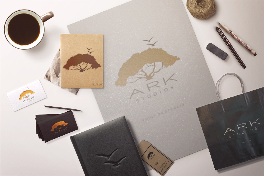 ARK Photography Studios // Logo + Brand Identity + Print Media