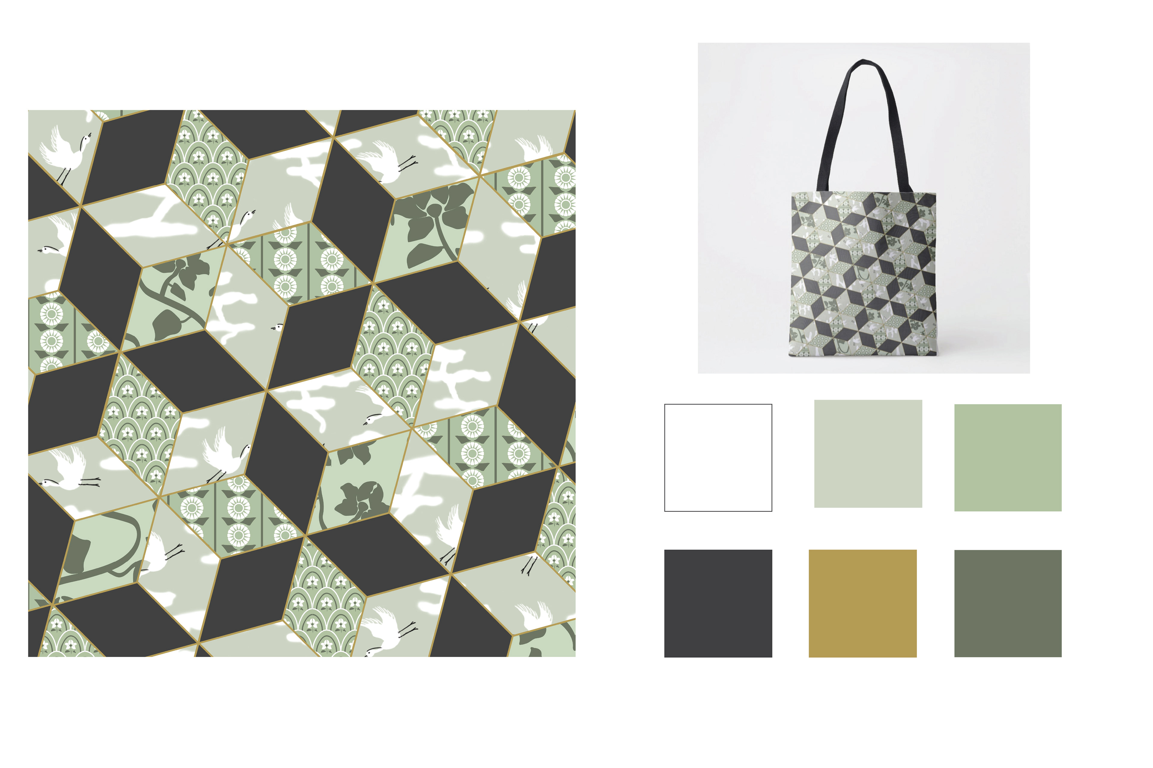 Goryeo Pottery Inspired Bag Design, Fall 2018