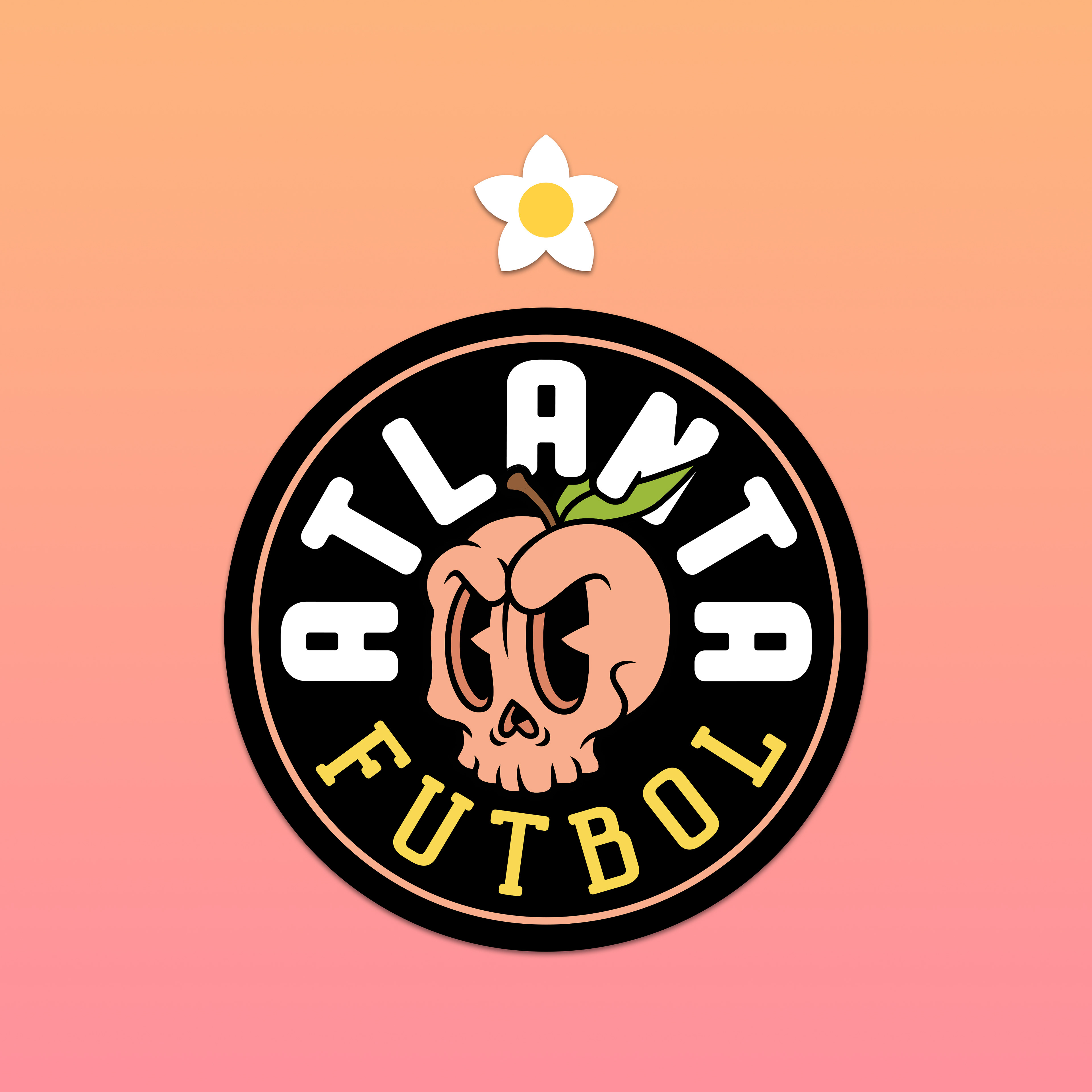 Atlanta Futbol Badge Design