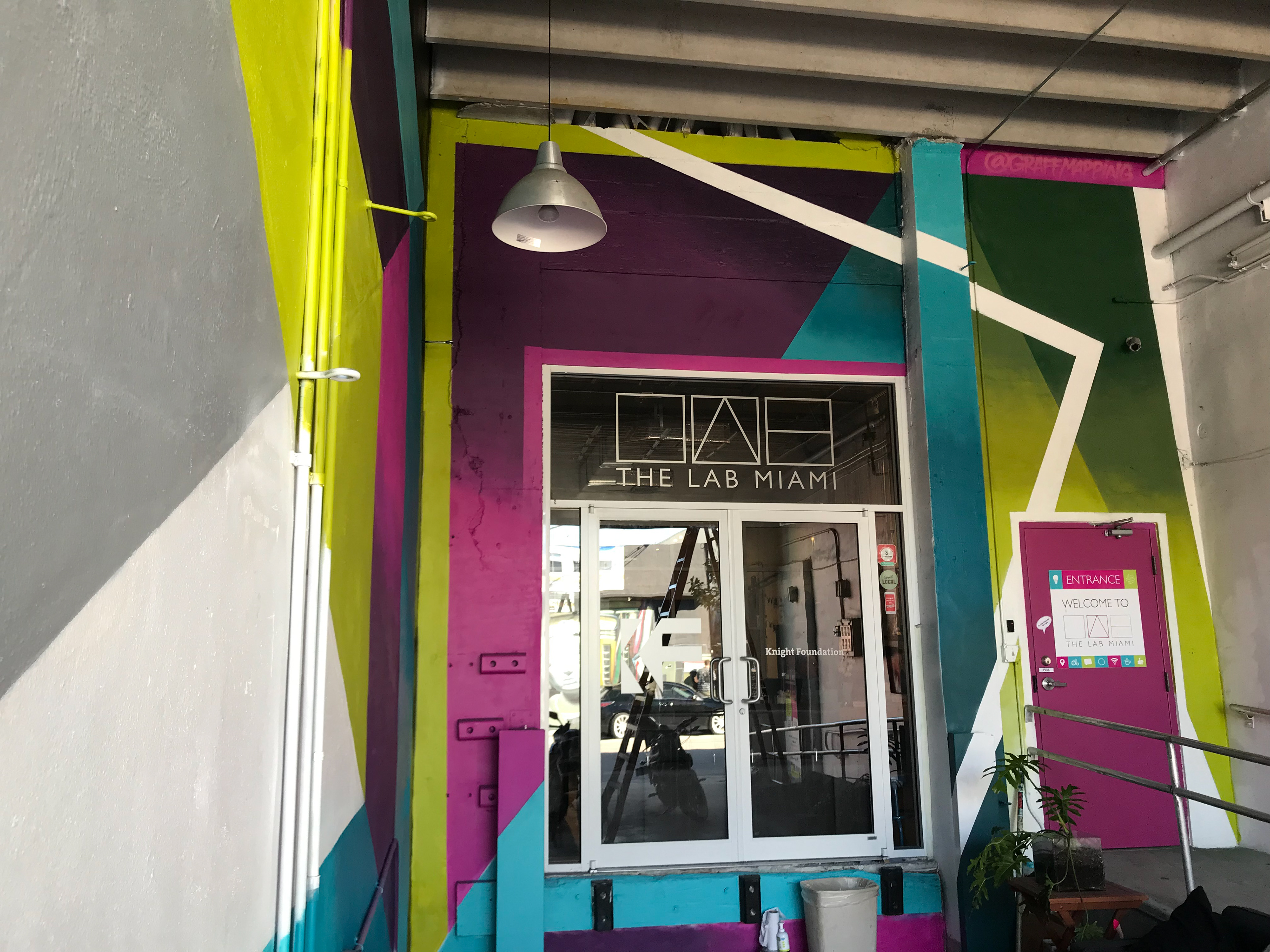 GraffMapping Mural The Lab Miami