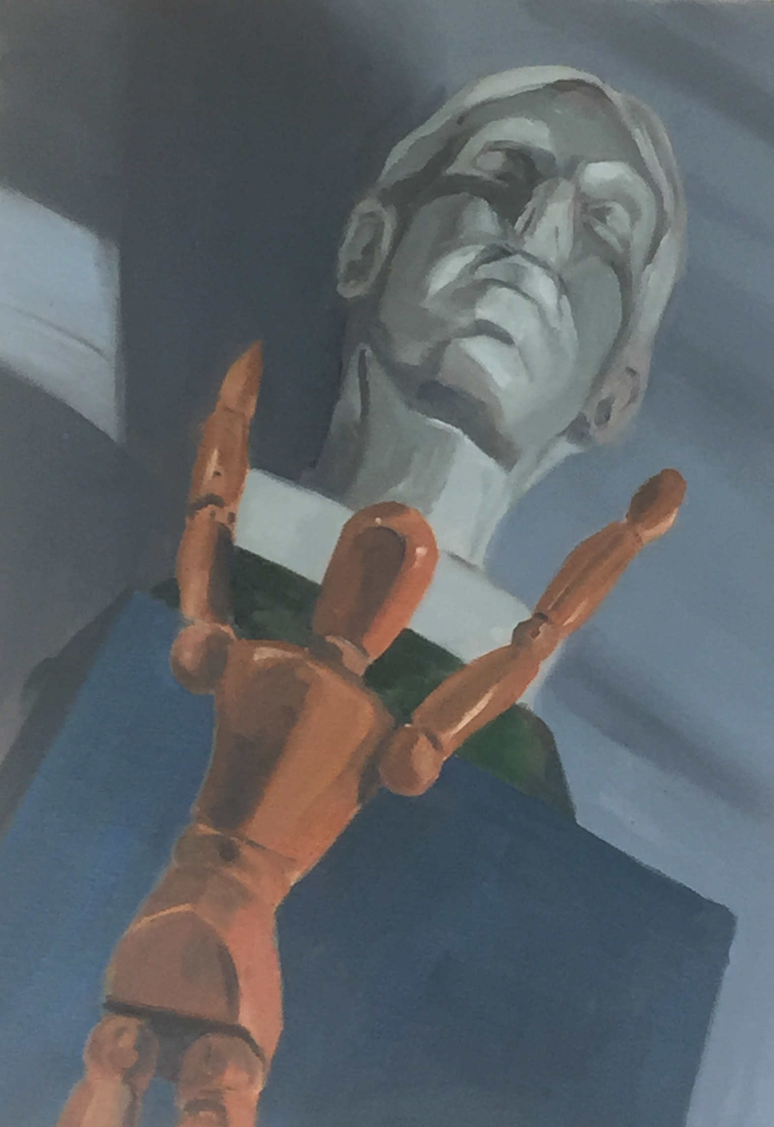 Edgar Finds His Purpose, 2019, Oil on Canvas