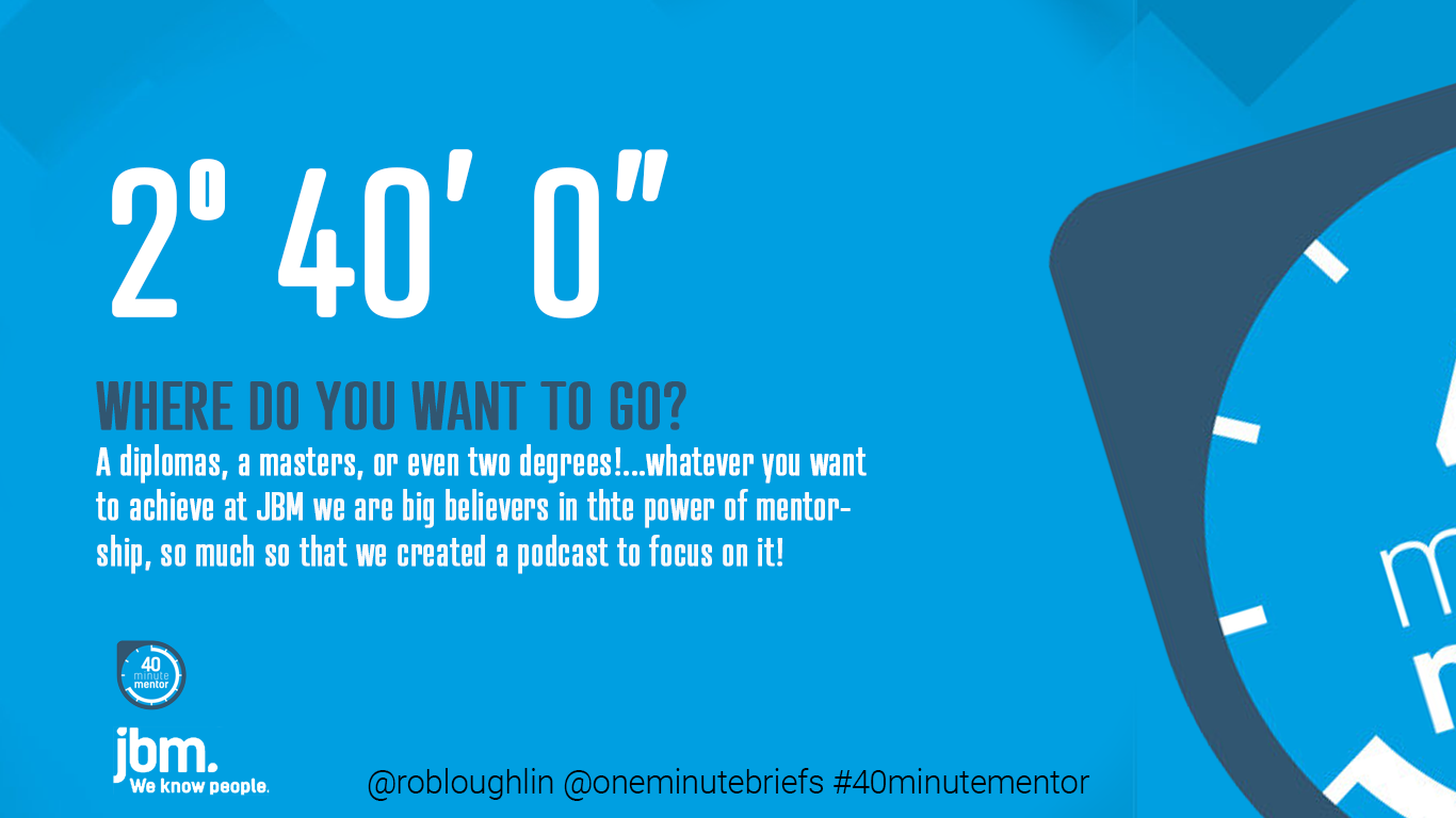#40MINUTEMENTOR