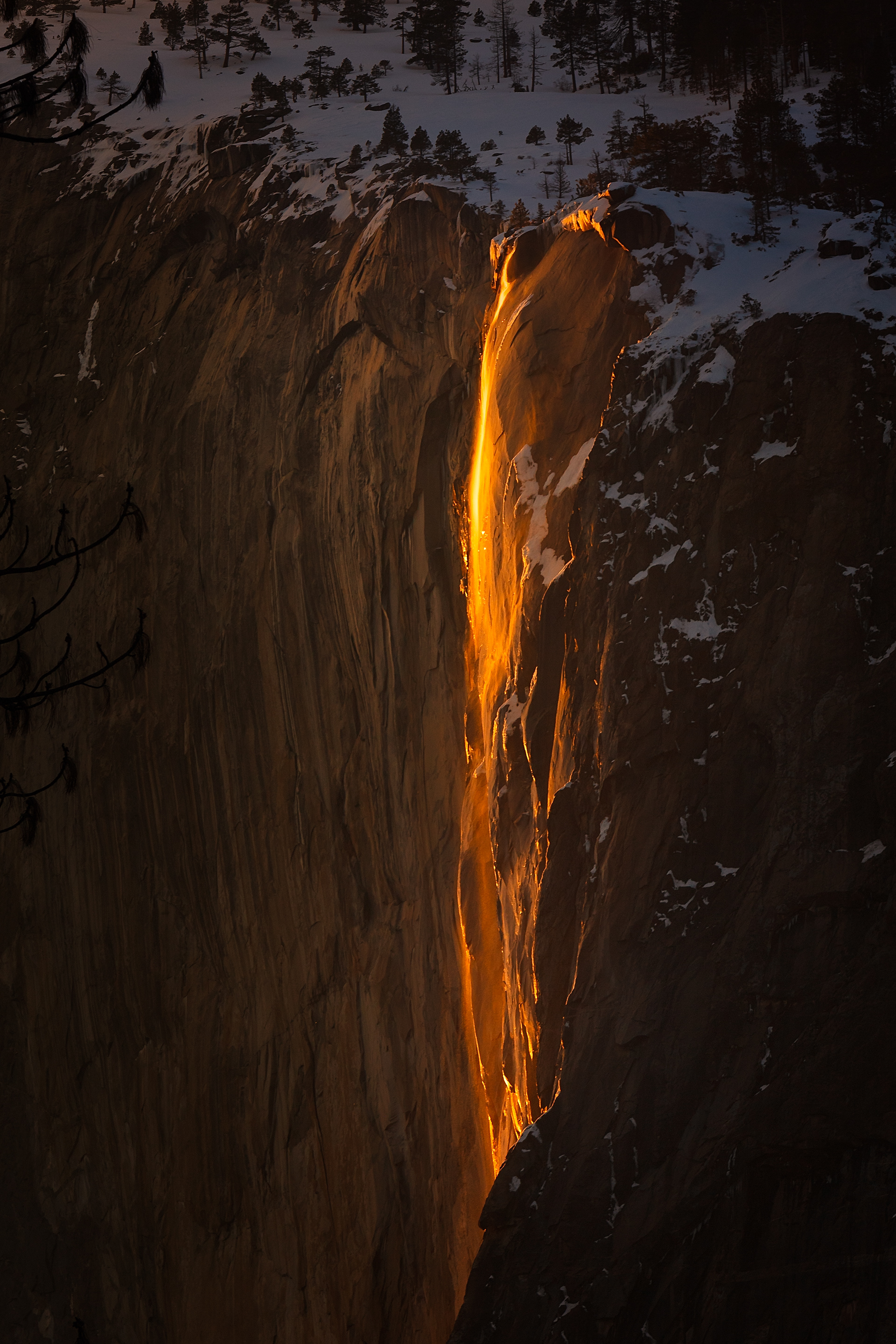 Yosemite FireFall