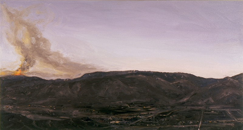 September 1998, oil on canvas, 18in x 33in
